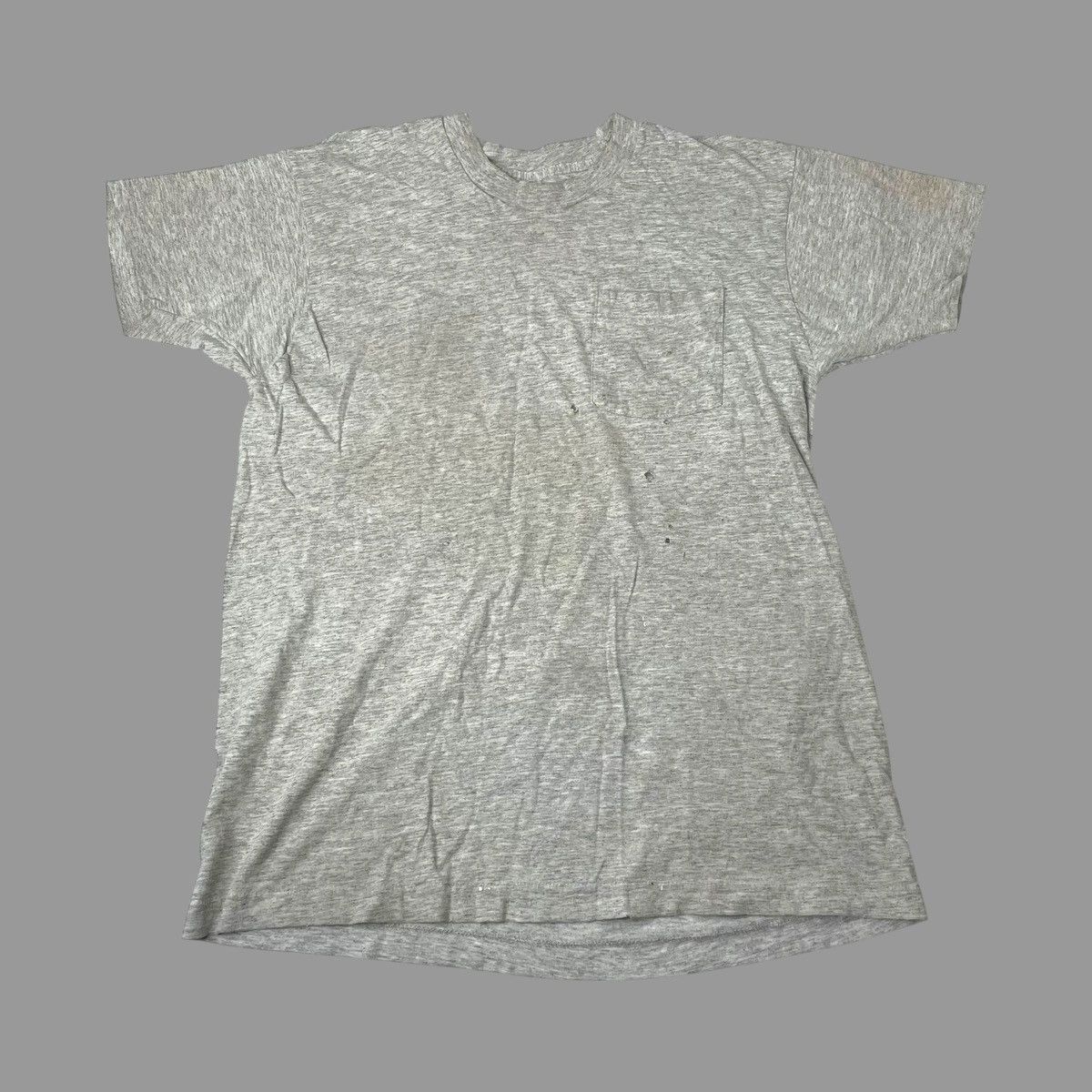 Fruit Of The Loom × Vintage Vintage 1980s blank fruit of the loom t shirt Size US M / EU 48-50 / 2 - 1 Thumbnail