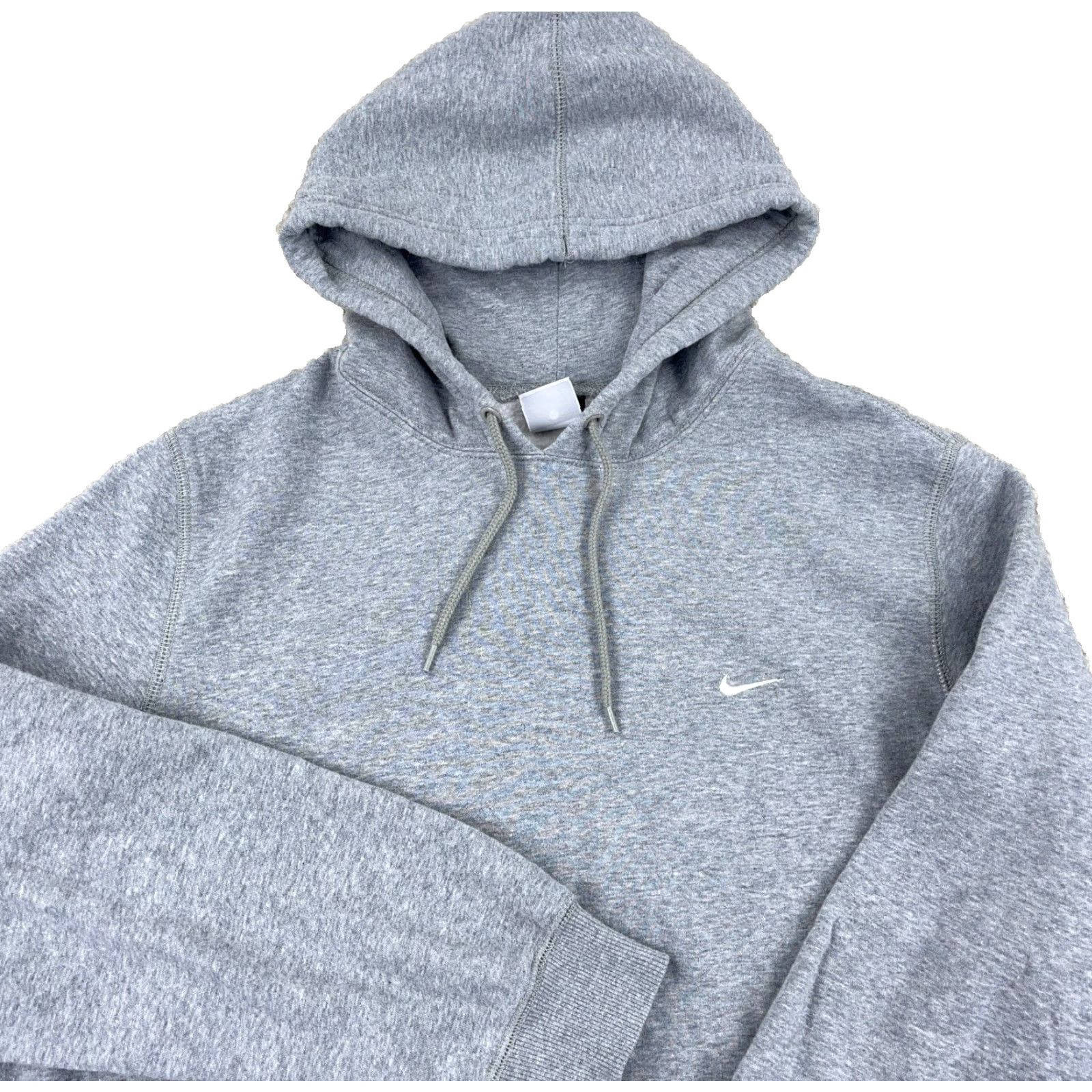 Nike Nike Hoodie Men XL Gray White Sweatshirt Pullover Heavyweight Hooded Pockets Logo 90s Retro Style Grunge Classic Sportswear Mens Size US XL / EU 56 / 4 - 2 Thumbnail