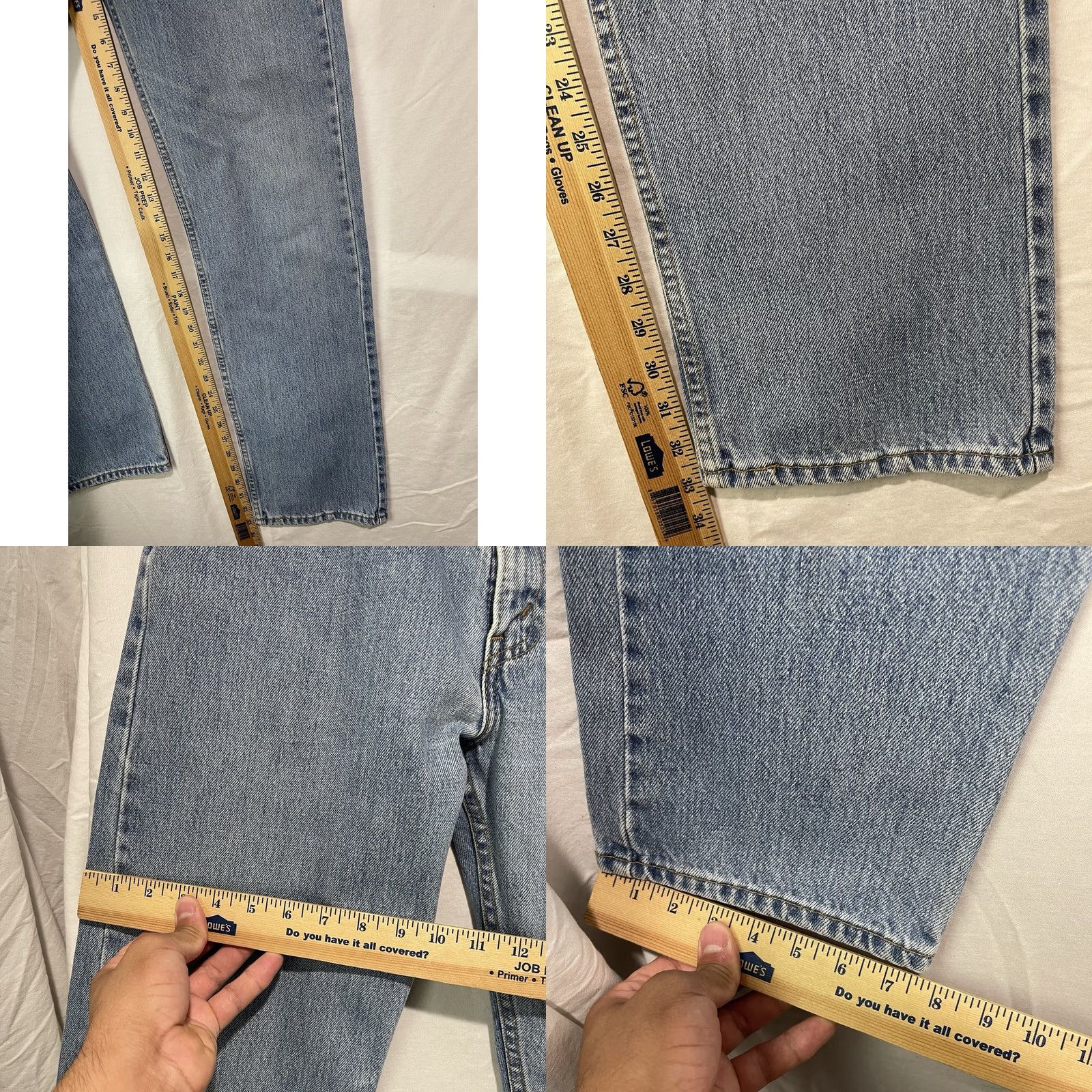 Levi's VINTAGE Levi's 505 Jeans Mens 34x34 Denim Pants Canada Blue 5-Pocket Regular Fit Adult Regular Size XS? Size US 34 / EU 50 - 9 Thumbnail