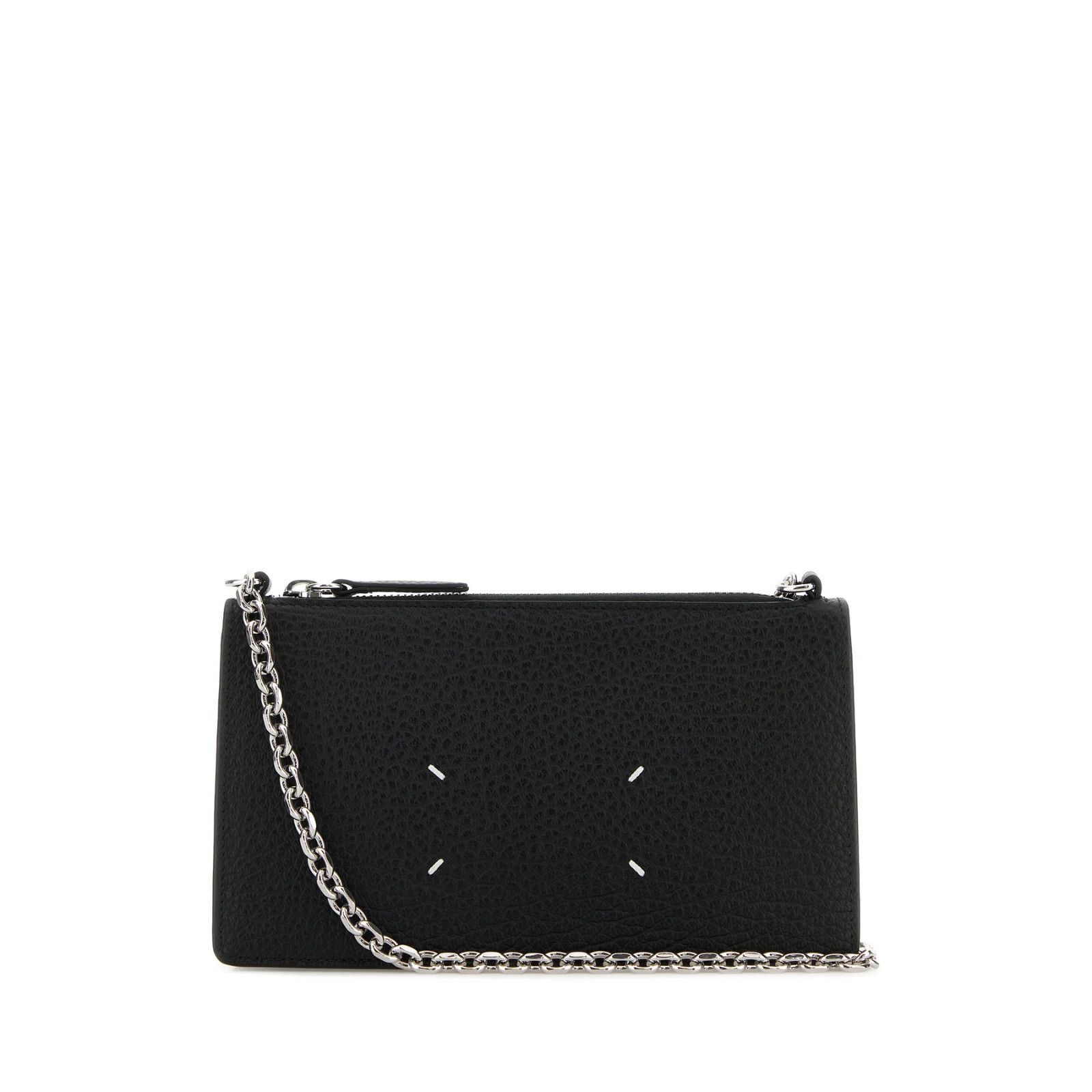 MAISON MARGIELA Black Leather Crossbody Bag New/Authentic