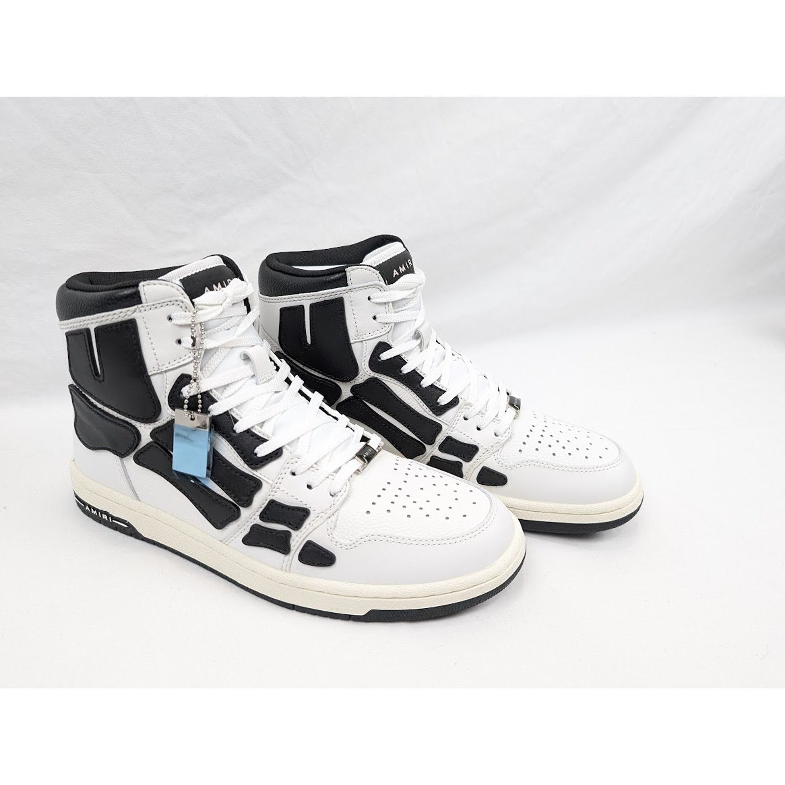 Amiri o1rshd1 Skel top hi / Skeleton high top Sneakers Size US 12 / EU 45 - 16 Thumbnail