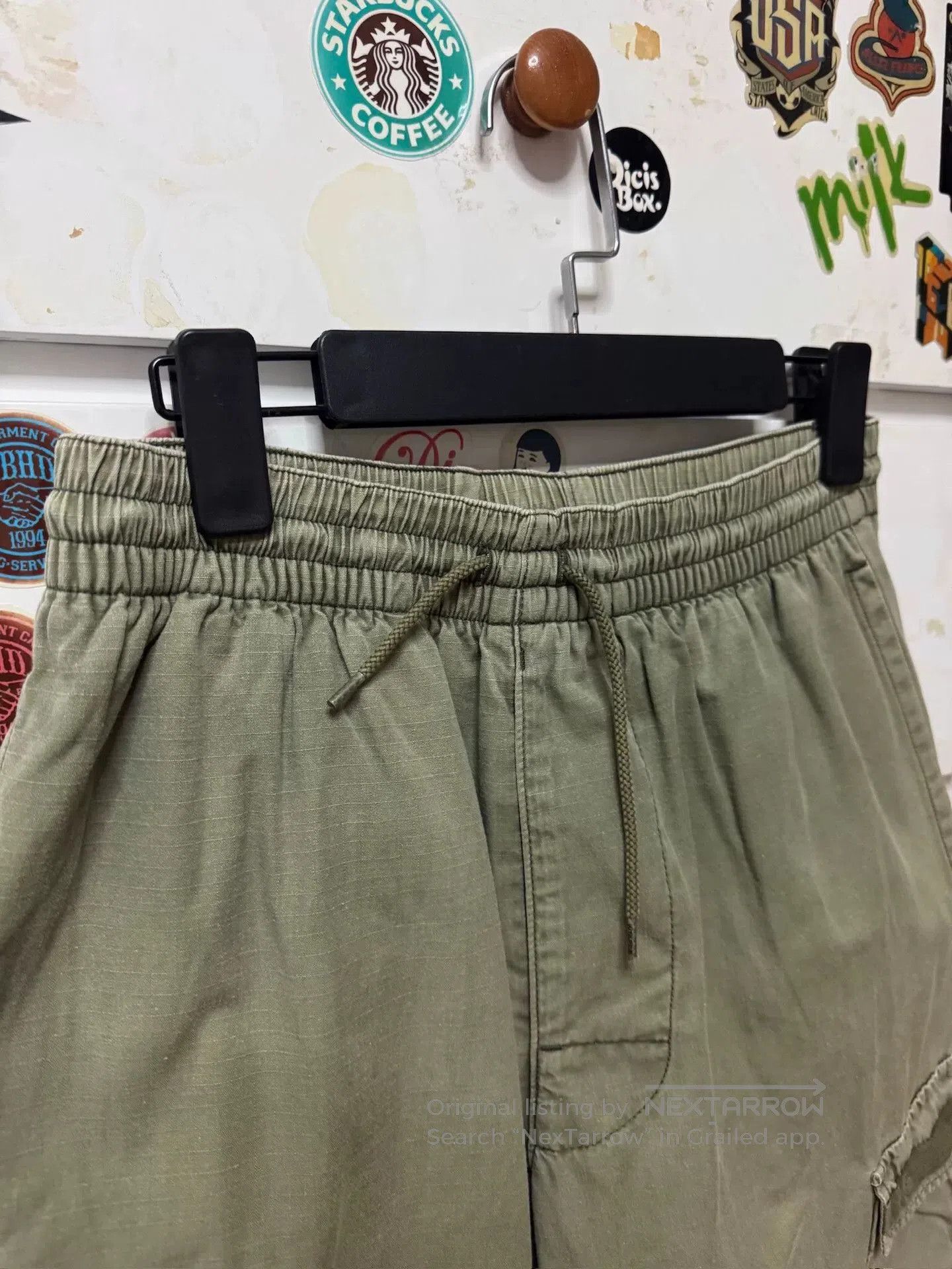 Wtaps wtaps 18aw smock cargo pants in green. Size US 34 / EU 50 - 3 Thumbnail