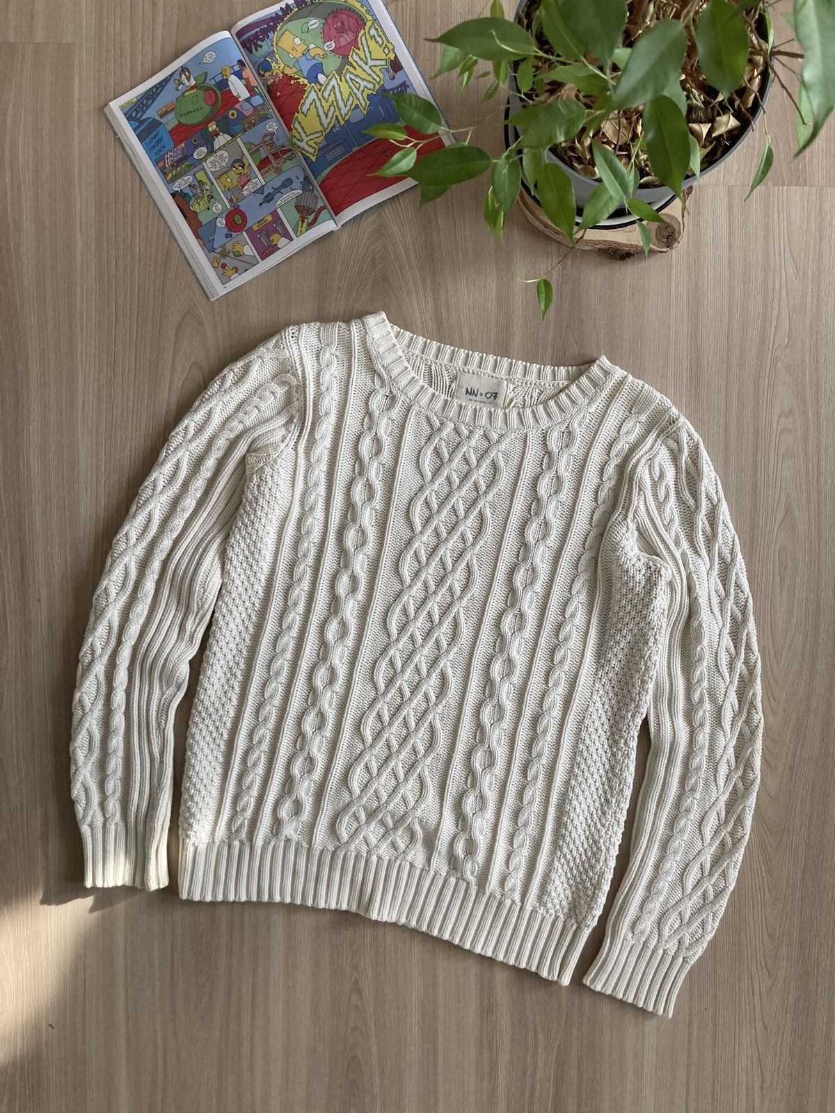 NN07 Vintage NN07 no nationality Pano Knit Sweater 90s Size US S / EU 44-46 / 1 - 1 Thumbnail