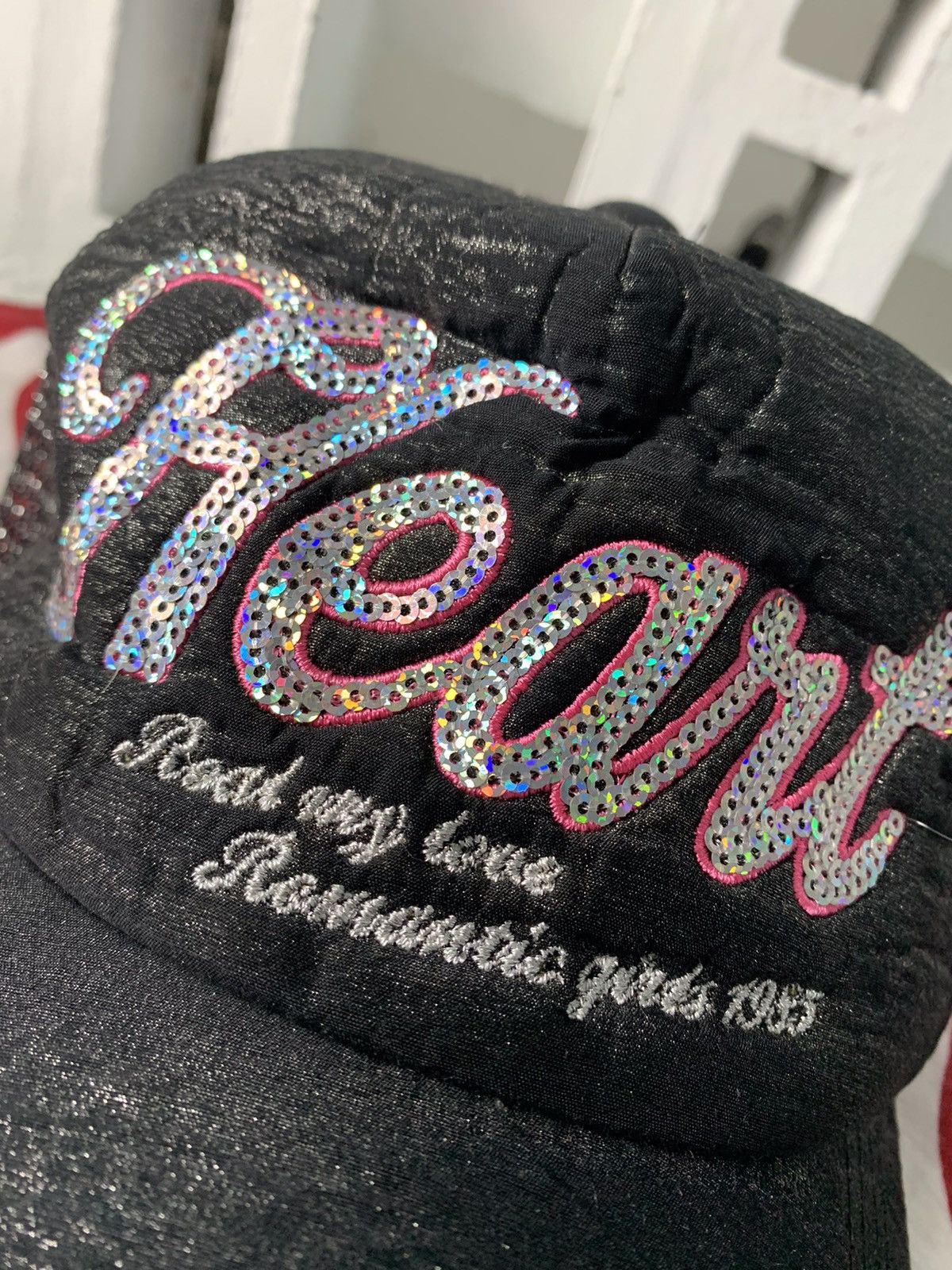 Beauty Beast Japanese Brand Hearts Trucker Hat Size ONE SIZE - 3 Thumbnail