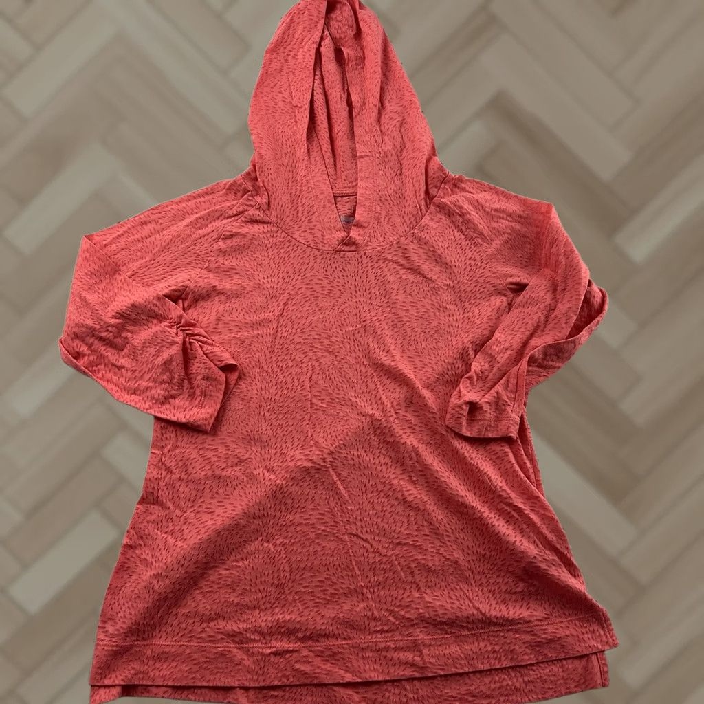 Pinko Columbia Hooded Shirt 3/4 Sleeve Womens M Pink Size M / US 6-8 / IT 42-44 - 1 Thumbnail