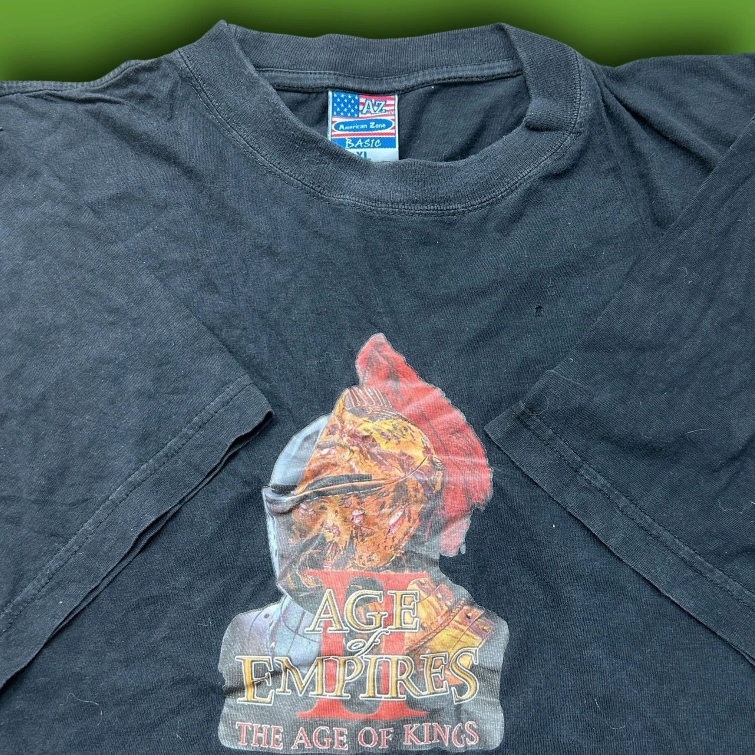 Vintage Vintage 90s Age of Empires II Video Game T Shirt Size US L / EU 52-54 / 3 - 1 Thumbnail