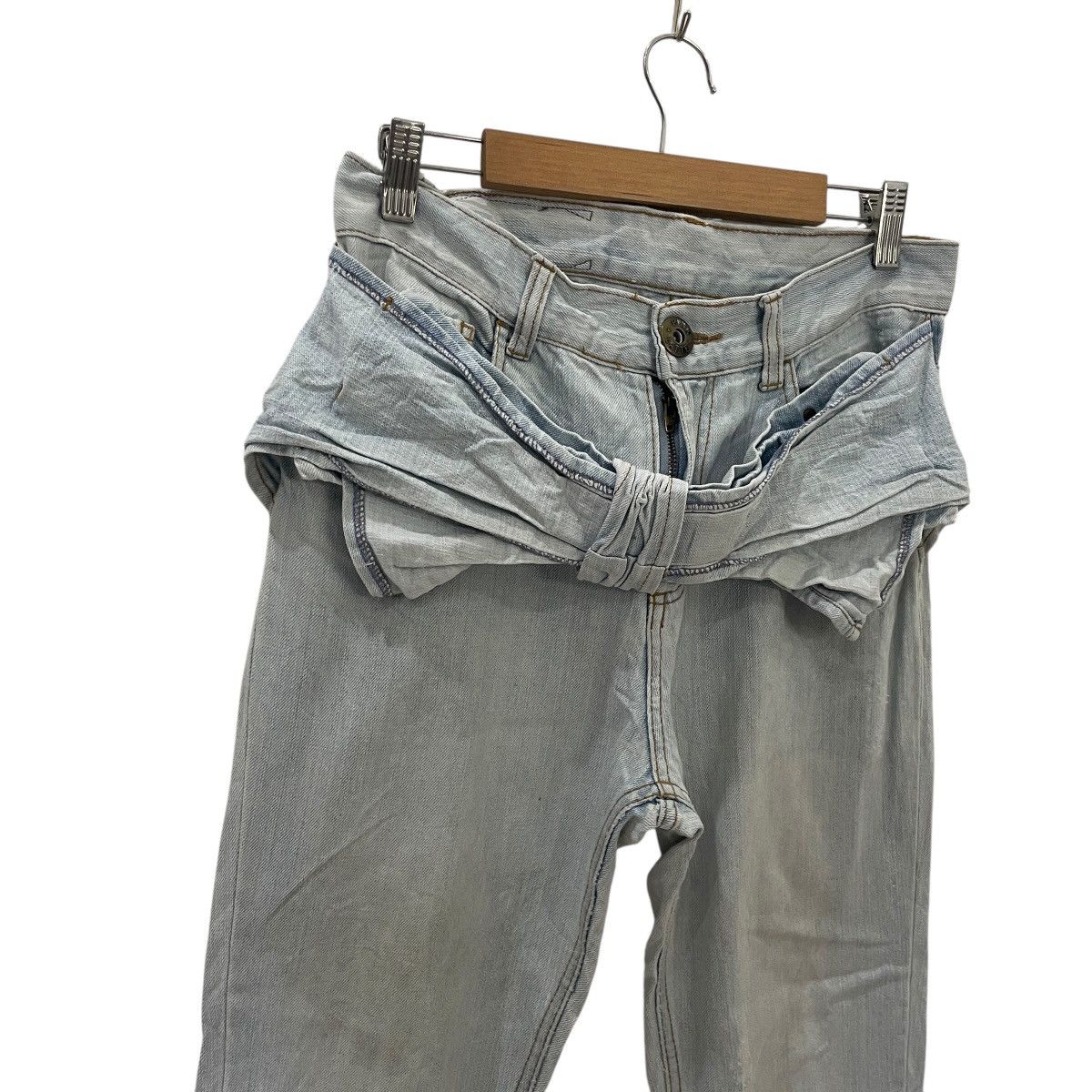 Japanese Brand Vintage Pink Latte Rare Denim Size 29" - 3 Thumbnail