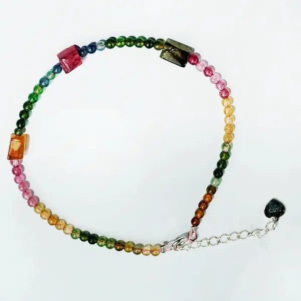 Handmade Unisex Natural Stone Beads Bracelet Handmade Size ONE SIZE - 1 Thumbnail