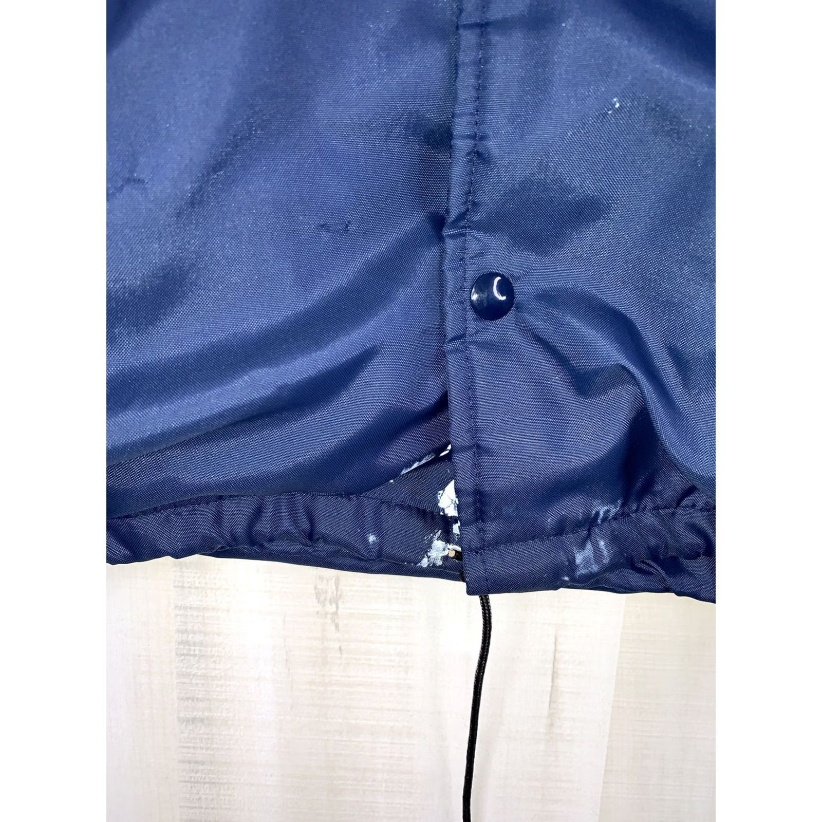 Vintage VINTAGE Scholastic Wear Hillsdale Hornets Blue Lined Windbreaker Jacket Mens S Size US S / EU 44-46 / 1 - 6 Thumbnail