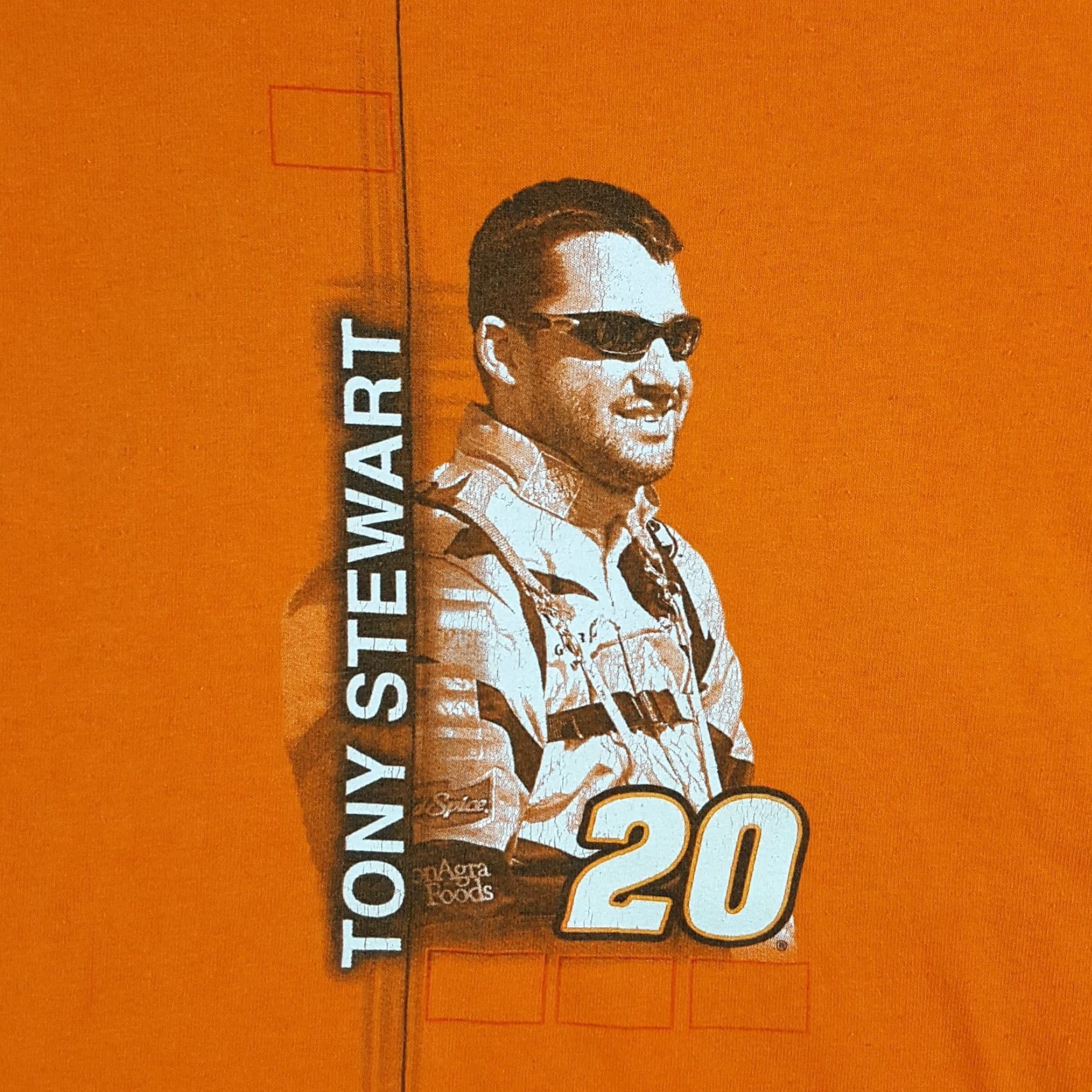 Vintage VINTAGE Winner's Circle Tony Stewart Home Depot Racing NASCAR T-Shirt Orange XL 00s Mens Size US XL / EU 56 / 4 - 3 Thumbnail