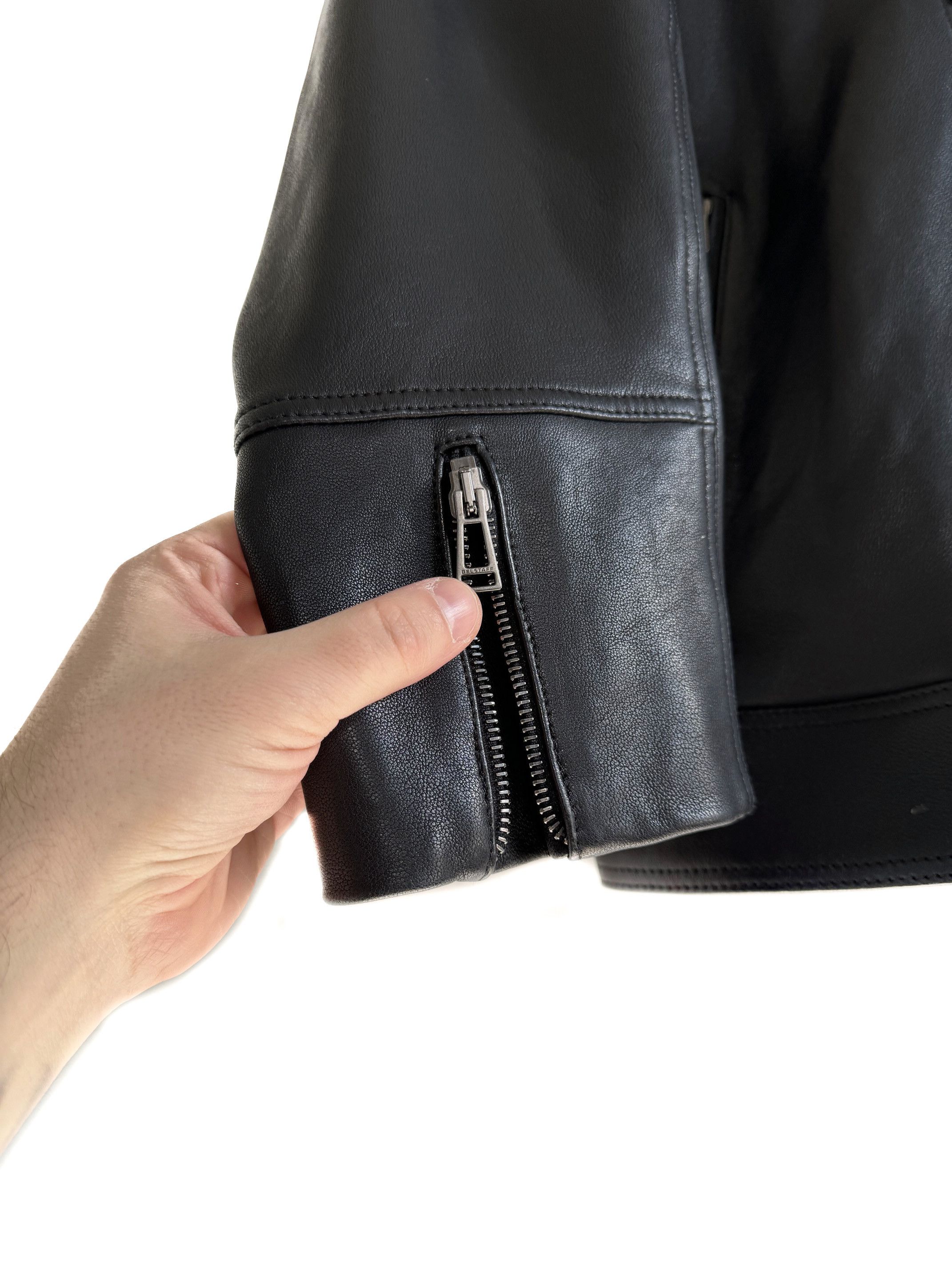 Belstaff Belstaff Black Lambskin Leather Fenway Biker Jacket Size US XL / EU 56 / 4 - 6 Thumbnail
