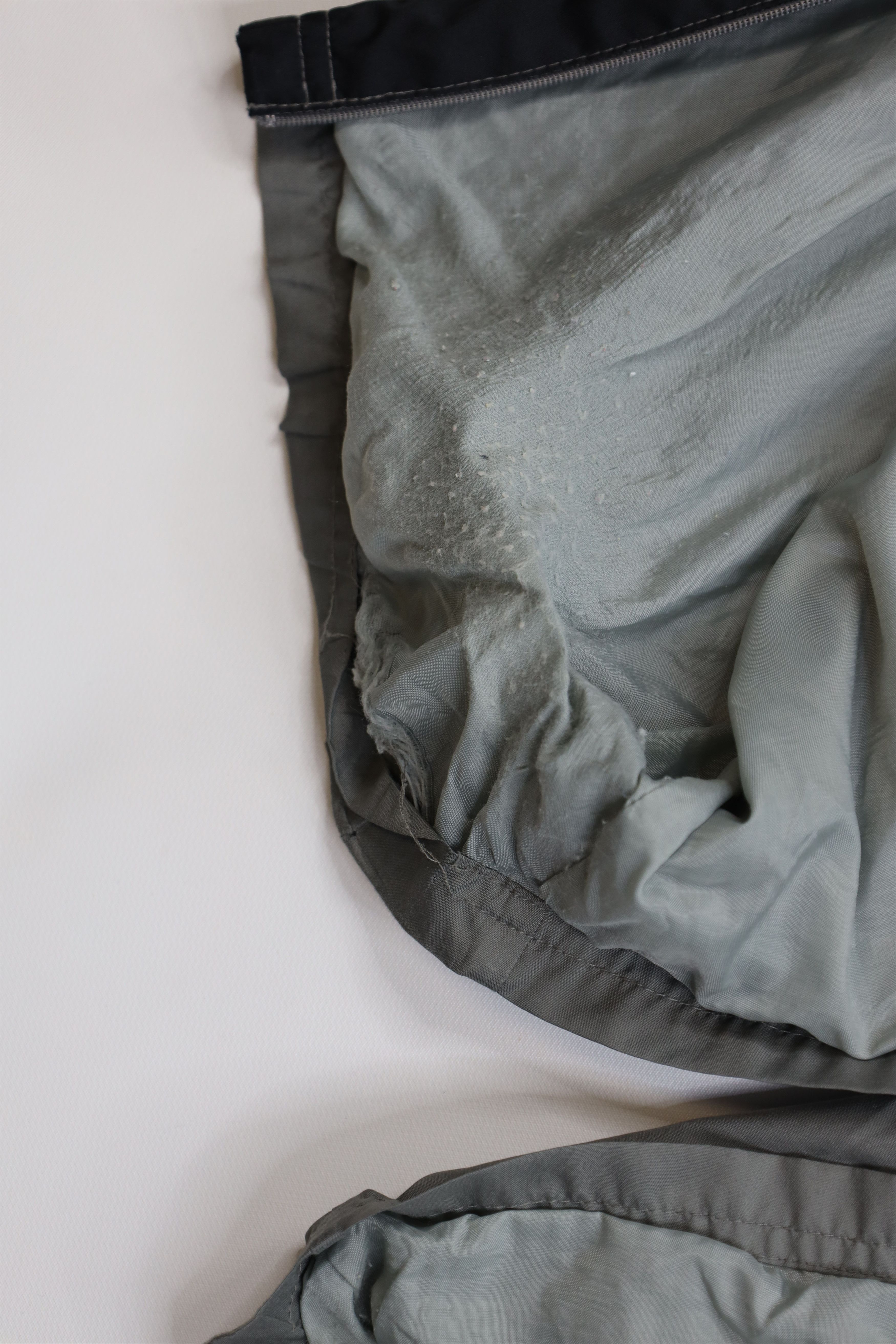 Reebok Vintage 90s Y2K Reebok Lined Wide Leg Windbreaker Pants Gray Size US 36 / EU 52 - 8 Thumbnail