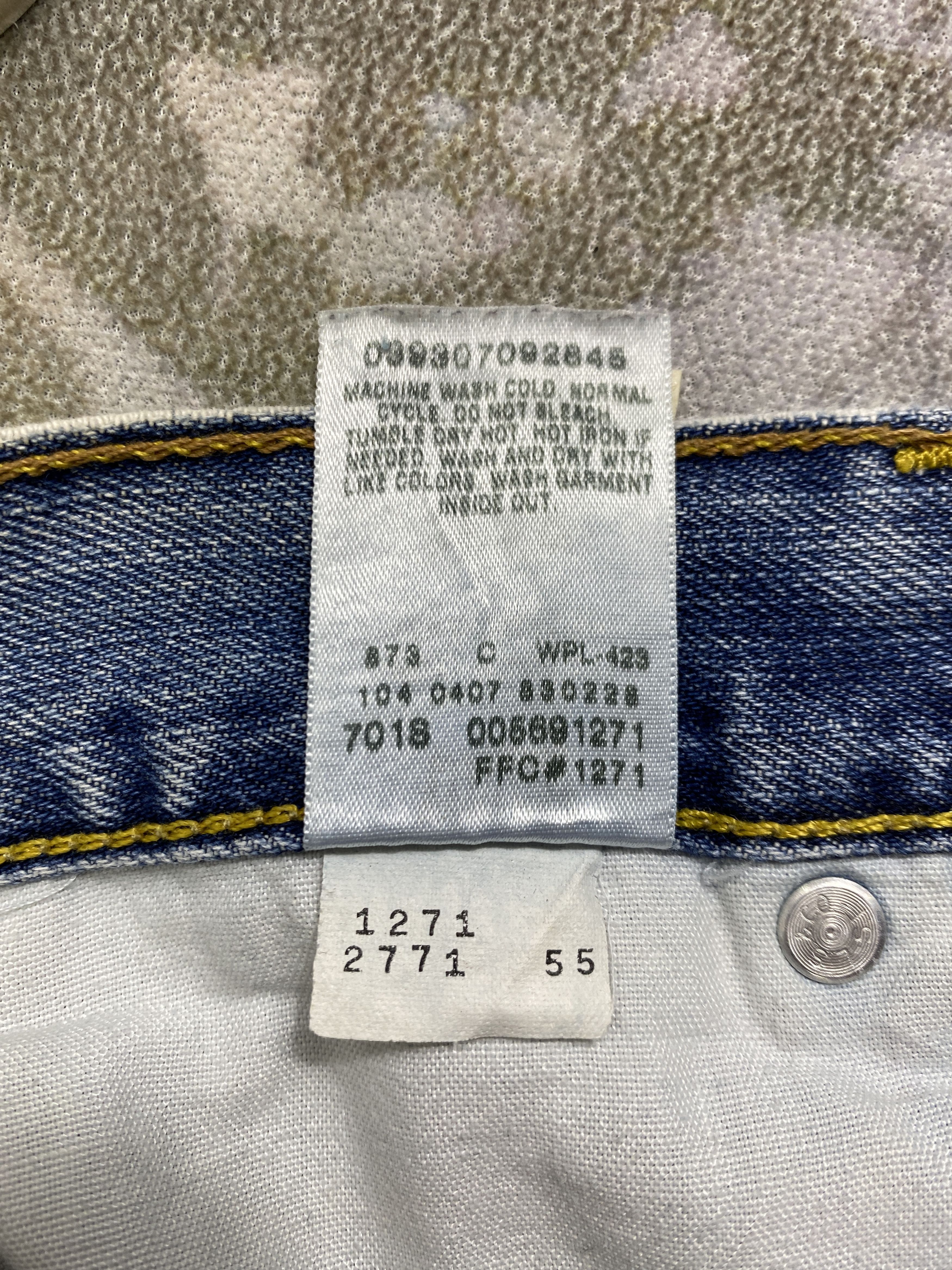 Levi's Vintage Levi's 569 Lose Straight Distressed Denim -JN542 Size US 36 / EU 52 - 10 Thumbnail