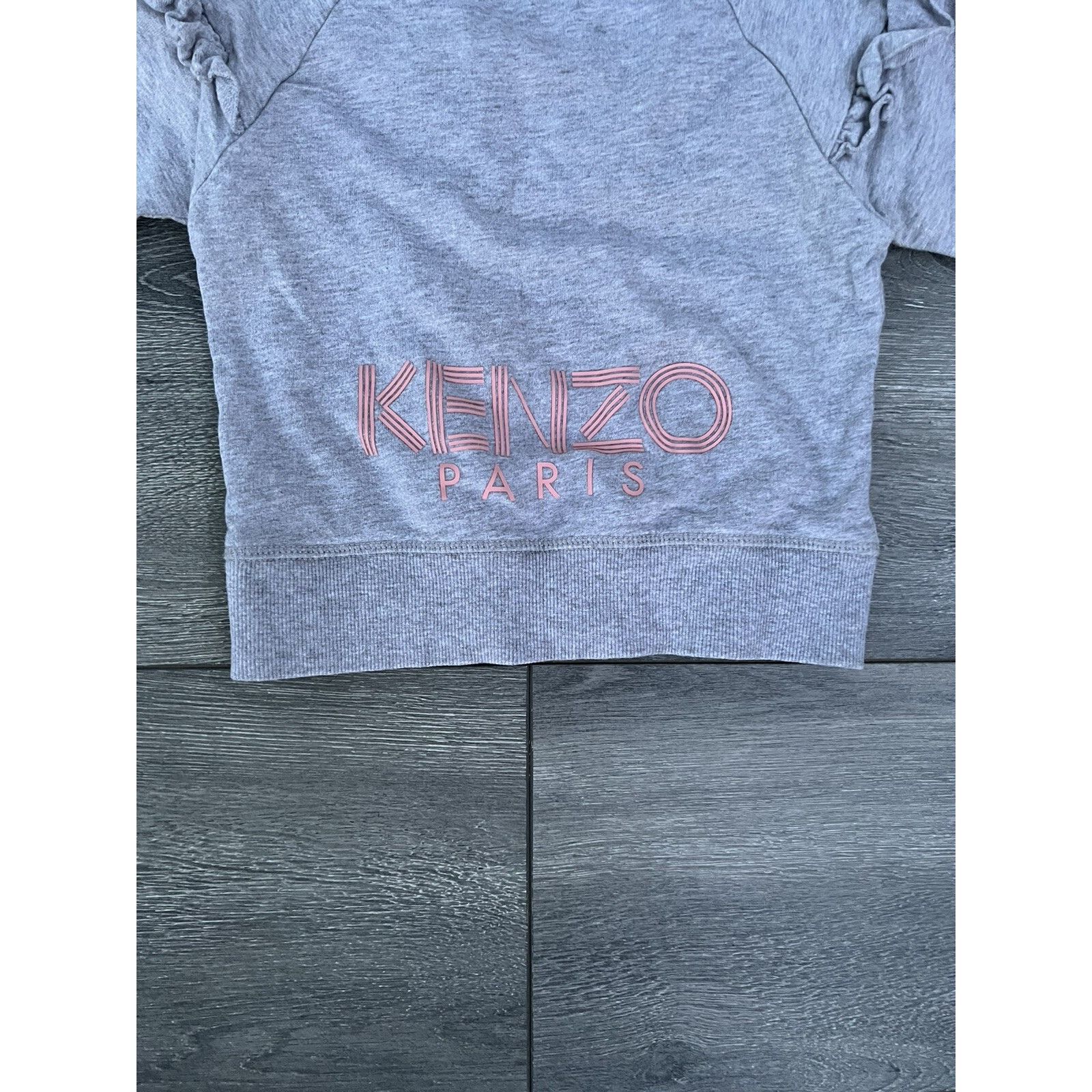 Kenzo KENZO KIDS Girls' Ruffle Accent Sewater top 4 years A000180 Size S / US 4 / IT 40 - 2 Thumbnail