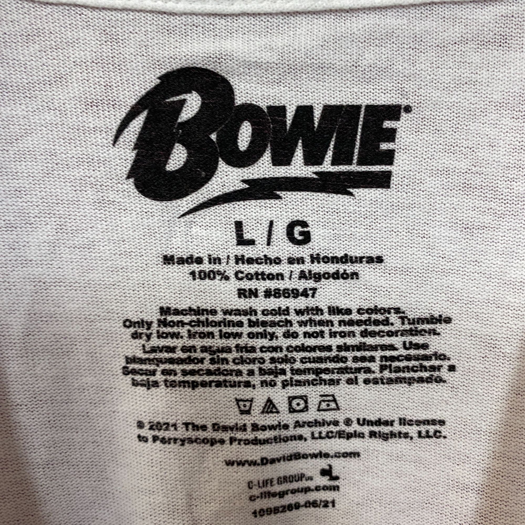 Other David Bowie Retro Graphic T-Shirt Size Large Size US L / EU 52-54 / 3 - 4 Thumbnail