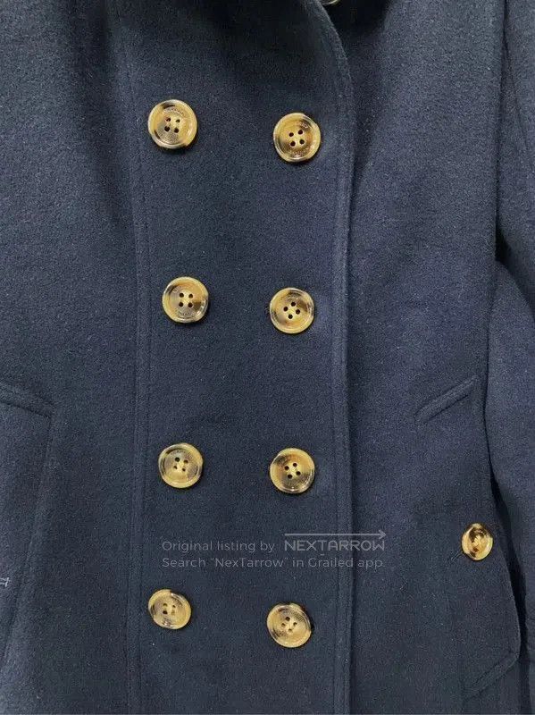 Burberry Burberry Black Wool Women's Coat. Size S / US 4 / IT 40 - 6 Thumbnail