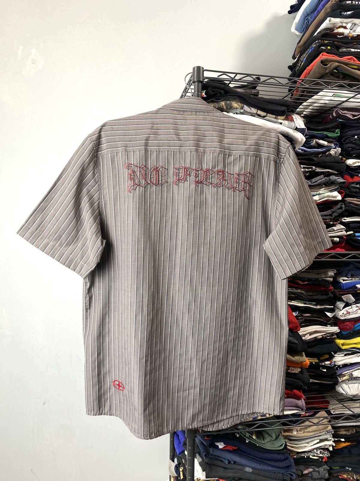 No Fear Rare! Vintage No Fear Striped Shirt Hook Ups Size US M / EU 48-50 / 2 - 1 Thumbnail