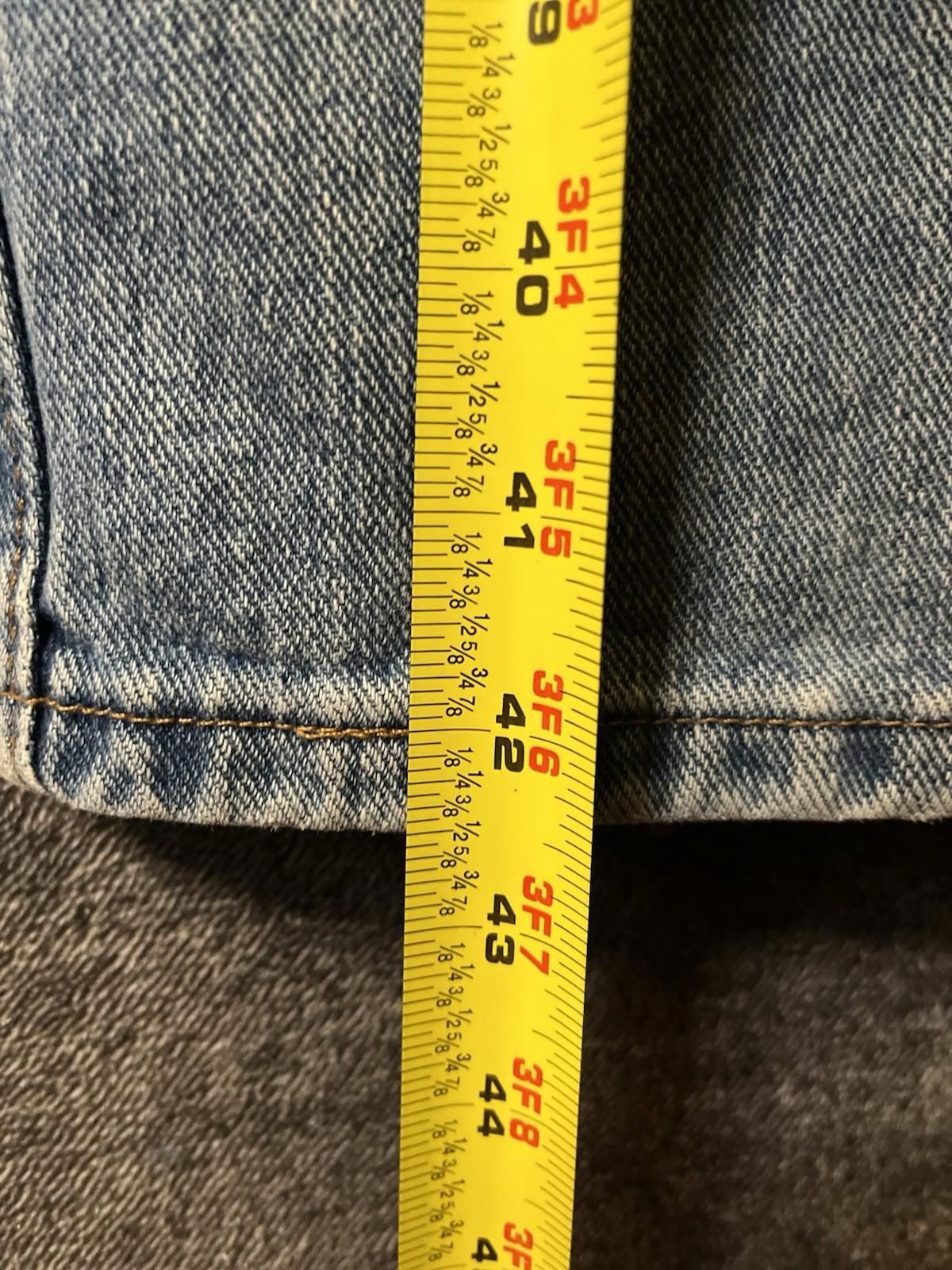 Lee Lee Regular Fit Straight Jeans Mens 40x32 Light Wash Mexico Size US 40 / EU 56 - 7 Thumbnail