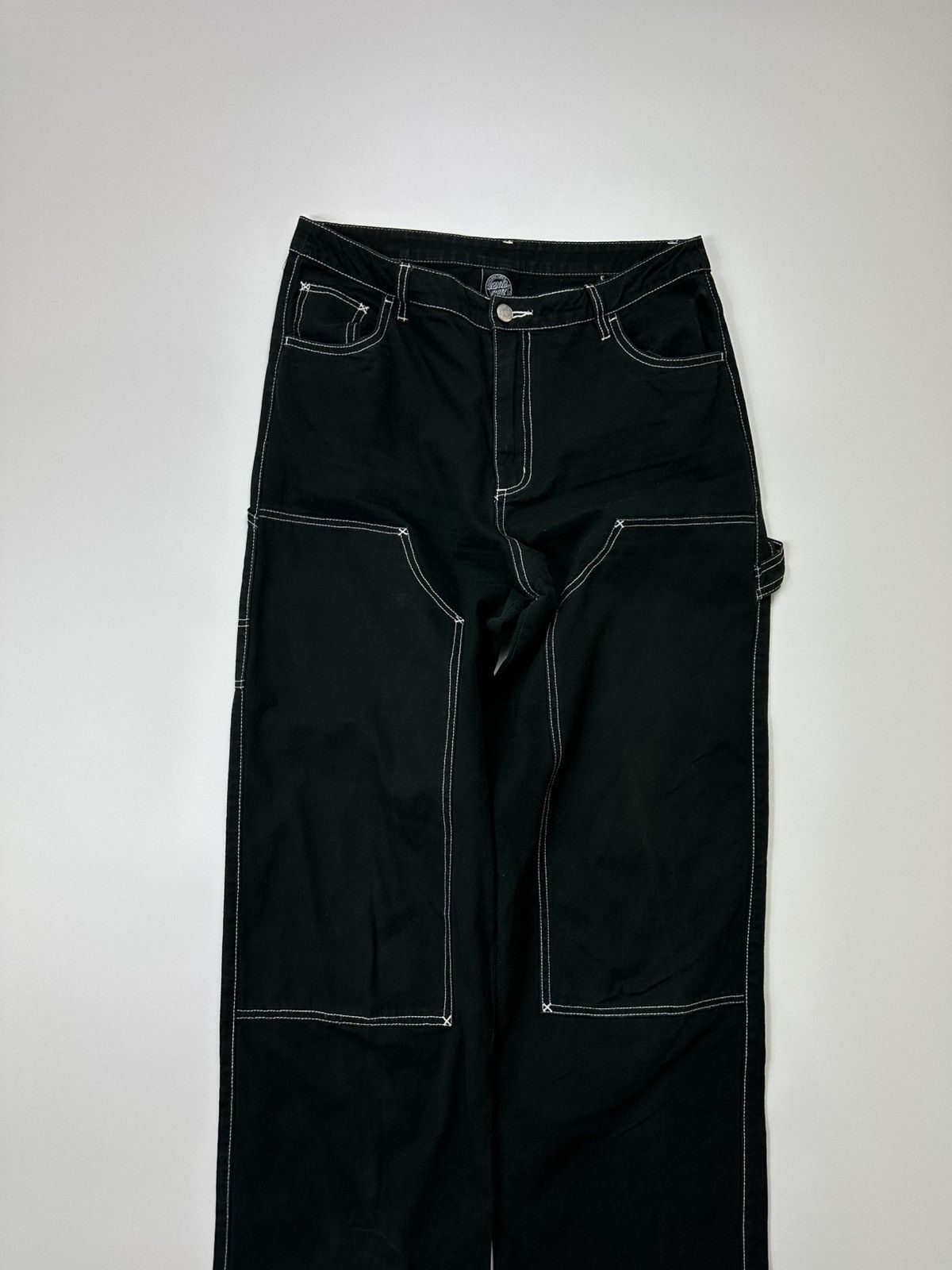 Santa Cruz Skateboards Santa Cruz Double Knee Baggy Pants Black Size US 34 / EU 50 - 5 Thumbnail