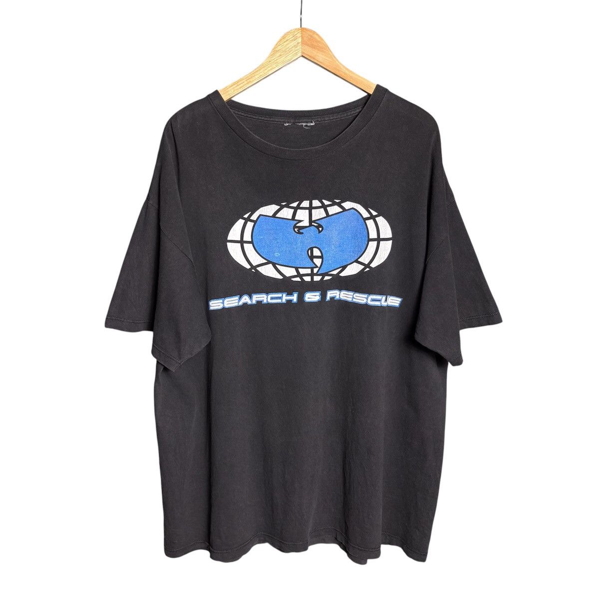 Rap Tees Vintage 90s Wu Wear Search and Rescue T-Shirt / Hiphop Rap Size US XXL / EU 58 / 5 - 1 Thumbnail