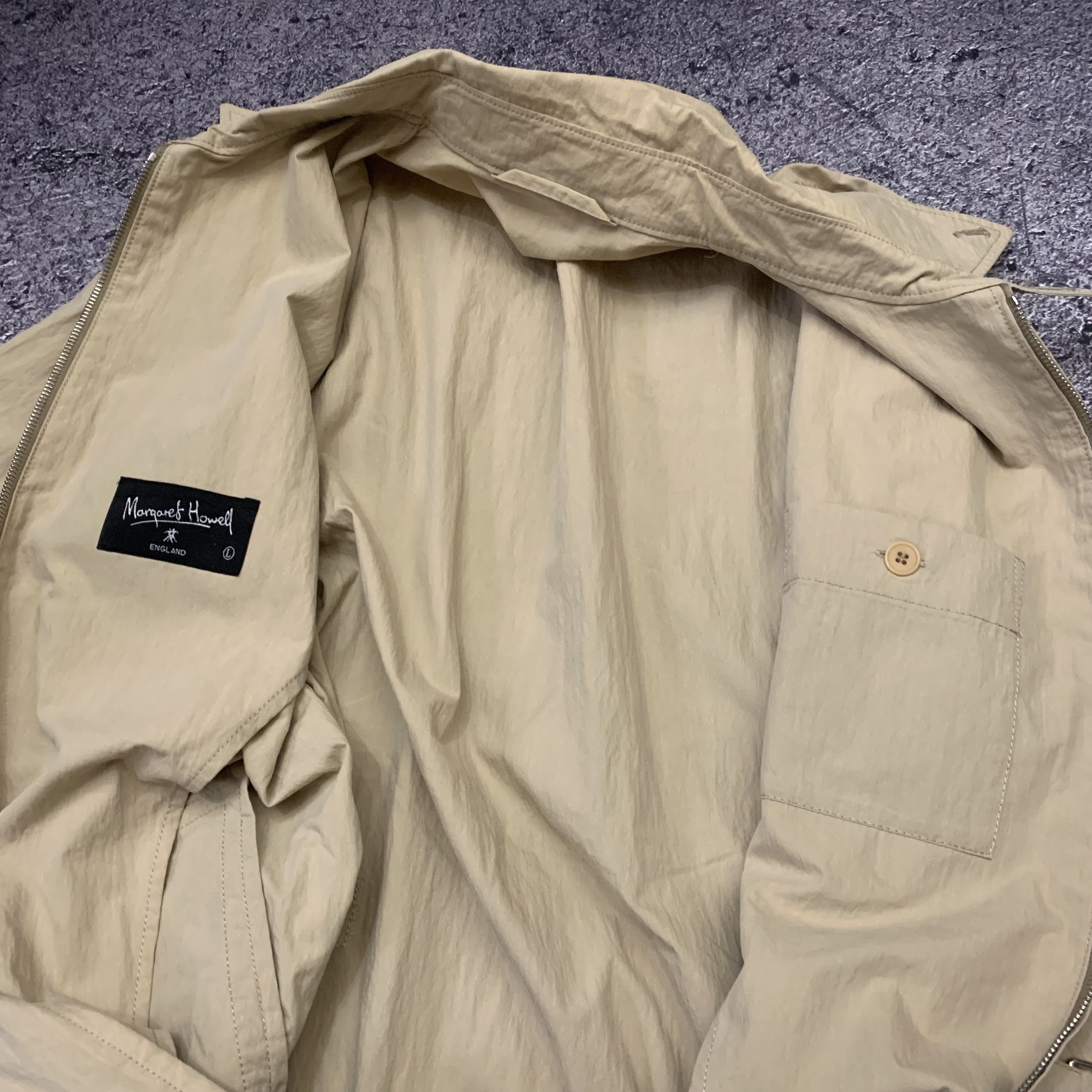 Margaret Howell 1990s Margaret Howell Belted Zip Jacket Size US M / EU 48-50 / 2 - 2 Thumbnail
