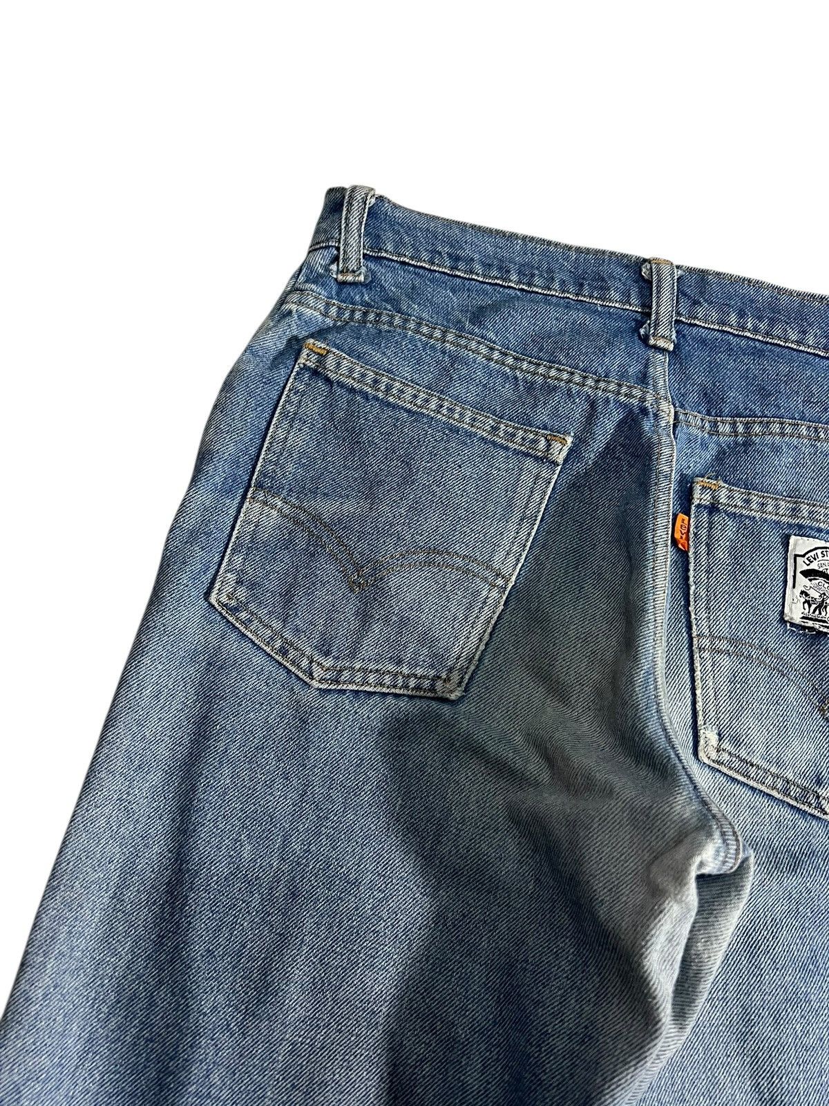 Levi's Vintage 70’s Levi’s Orange Tab Mud Wash Jean Size US 28 / EU 44 - 14 Thumbnail