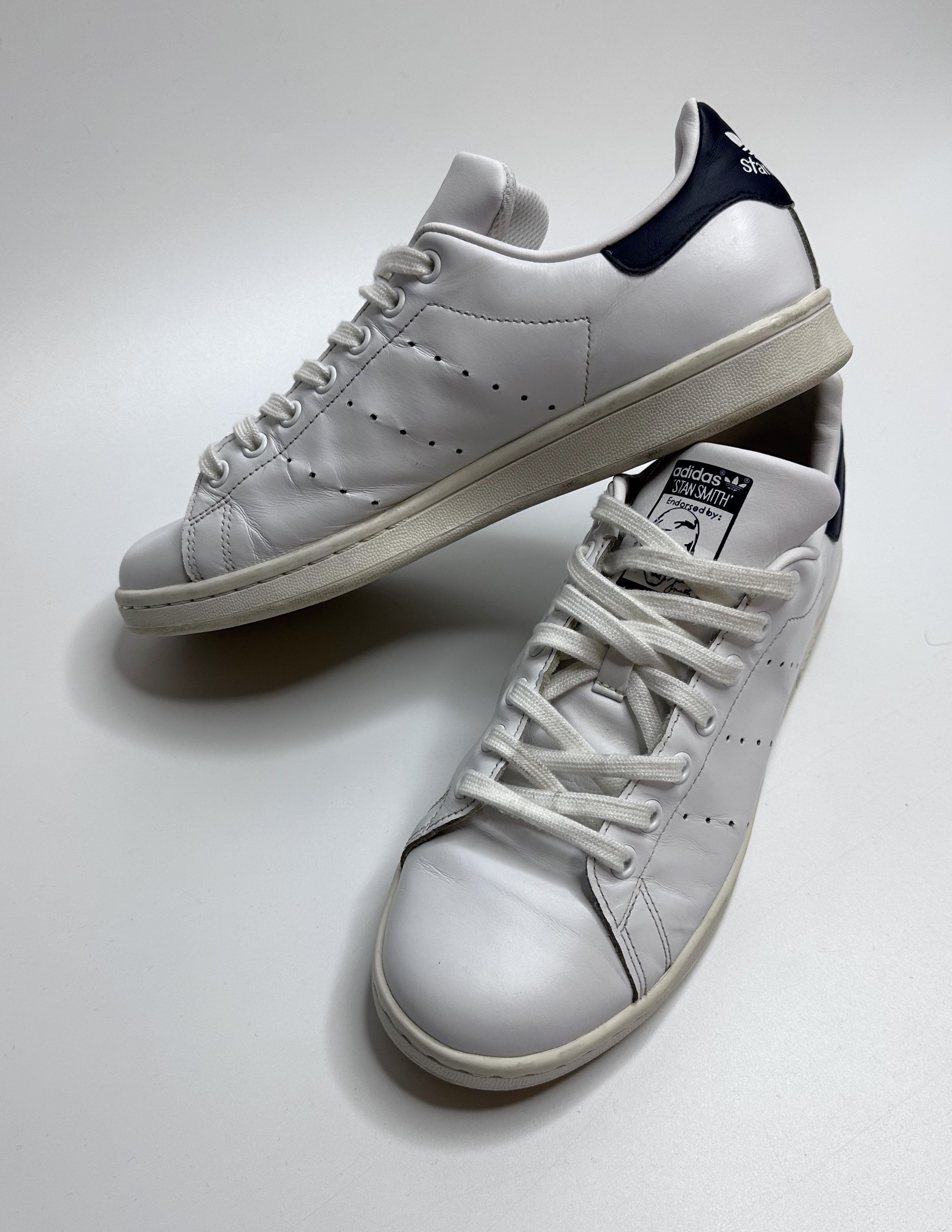 Adidas Adidas Stan Smith Shoes White M20325 Size US 8.5 / EU 41-42 - 4 Thumbnail