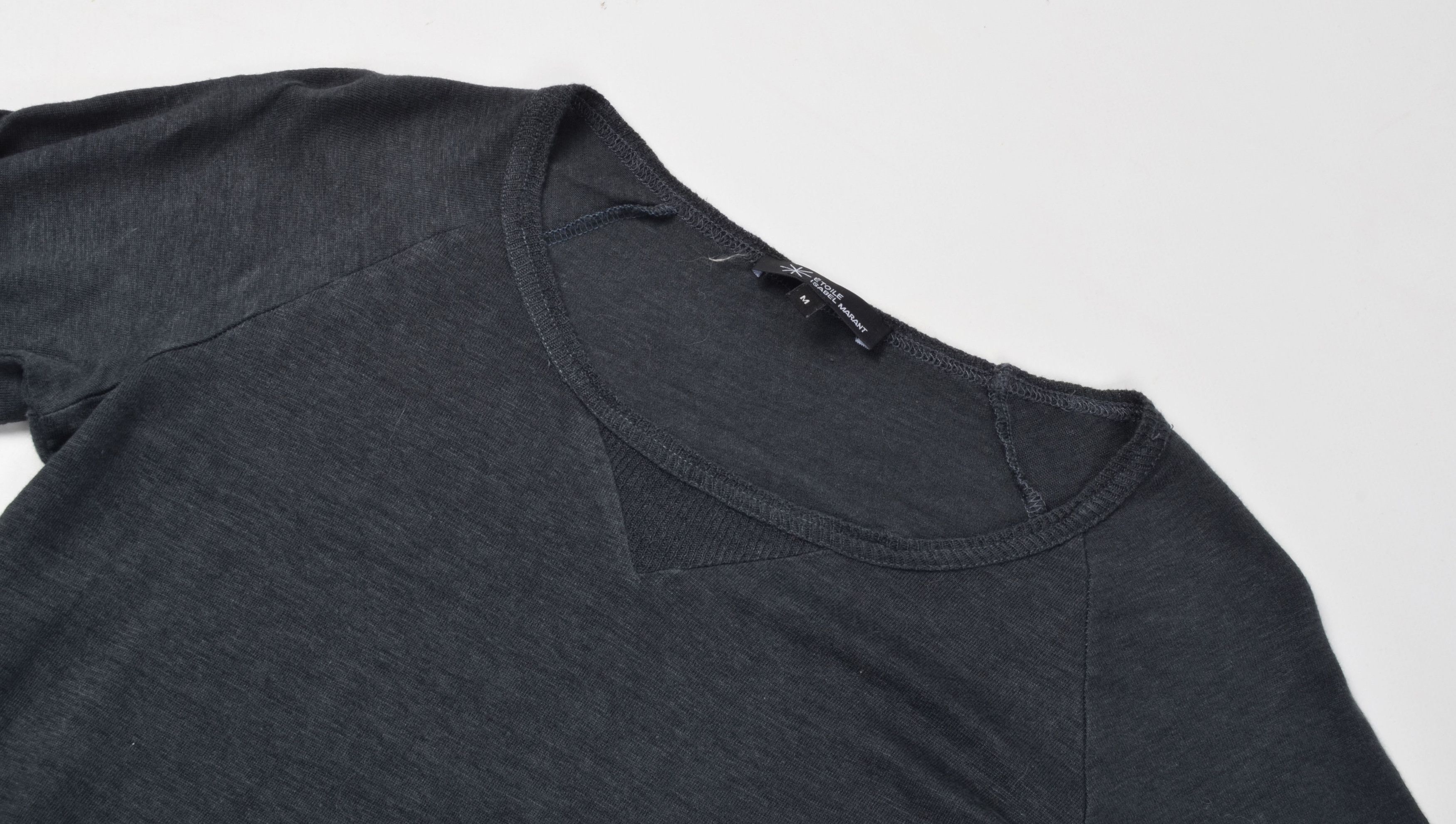 Isabel Marant Isabel Marant Etoile 100% Linen Gray Long Sleeve Top Size M / US 6-8 / IT 42-44 - 5 Thumbnail