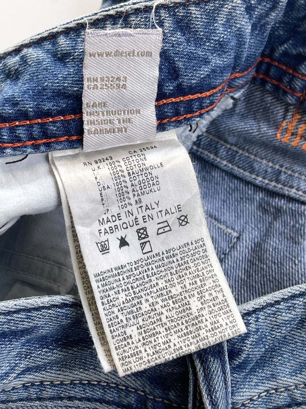 Diesel Diesel Dirty Now Age Regular Bootcut Flare Denim Size US 32 / EU 48 - 15 Thumbnail