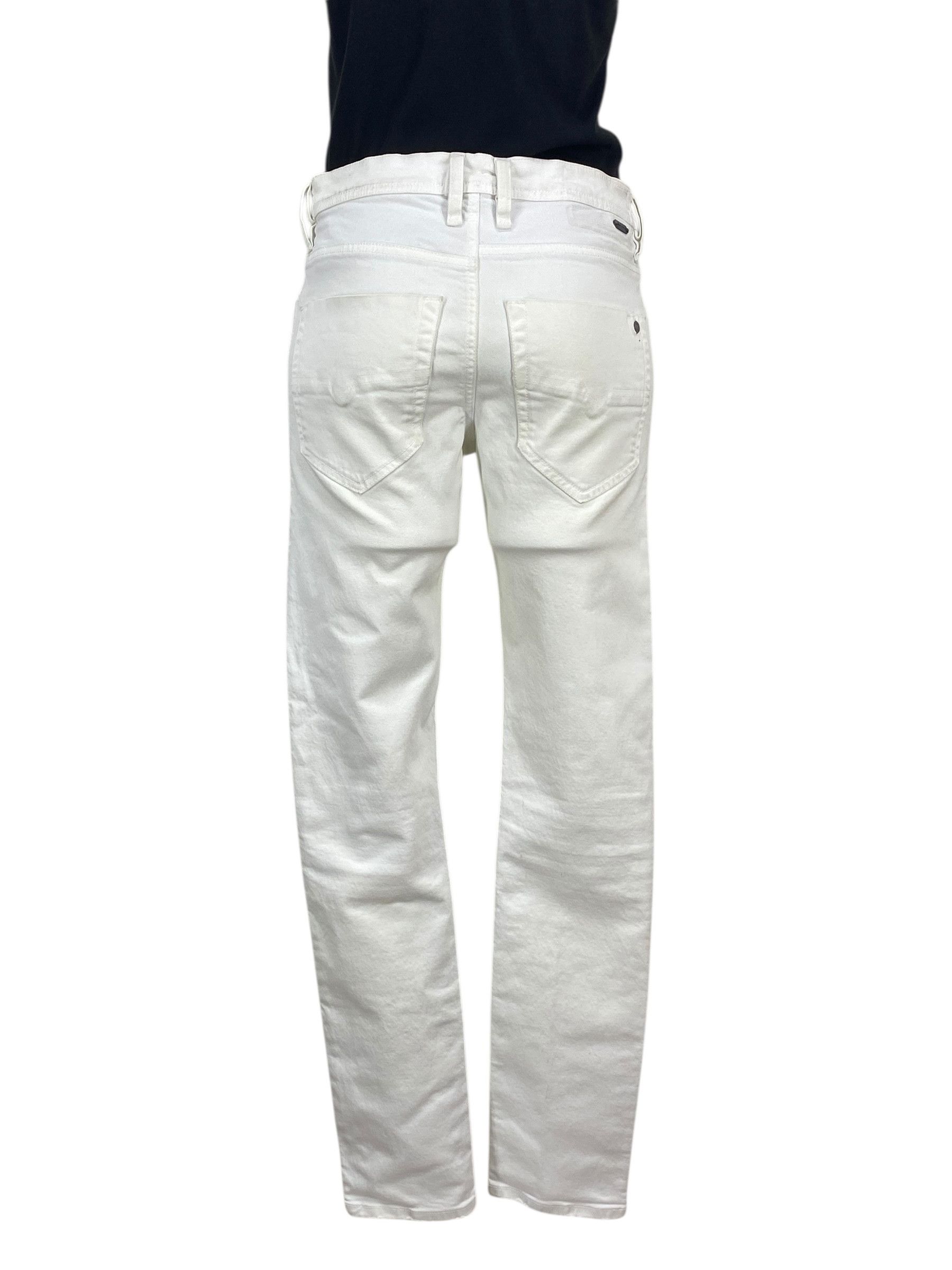 Diesel Diesel White Jeans Low Rise Skinny Jeans Size 26" / US 2 / IT 38 - 1 Thumbnail