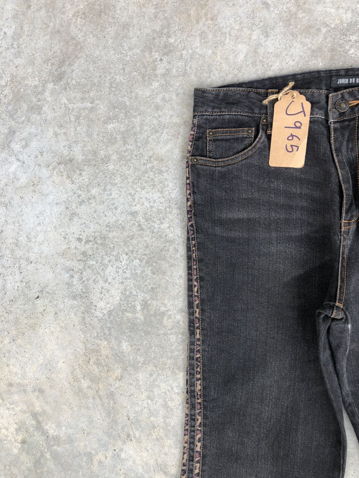 If Six Was Nine Jouer Bu Flared Jeans Distressed Jeans Size US 30 / EU 46 - 4 Thumbnail