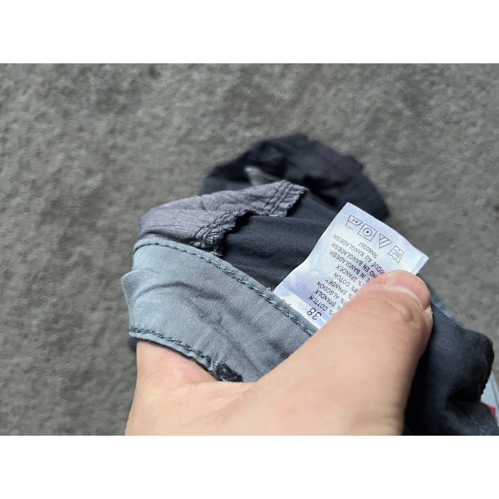 Vintage UNIONBAY Men Cargo Shorts 38 Navy Blue Stretch Flat Front Casual Classic Size US 38 / EU 54 - 4 Thumbnail