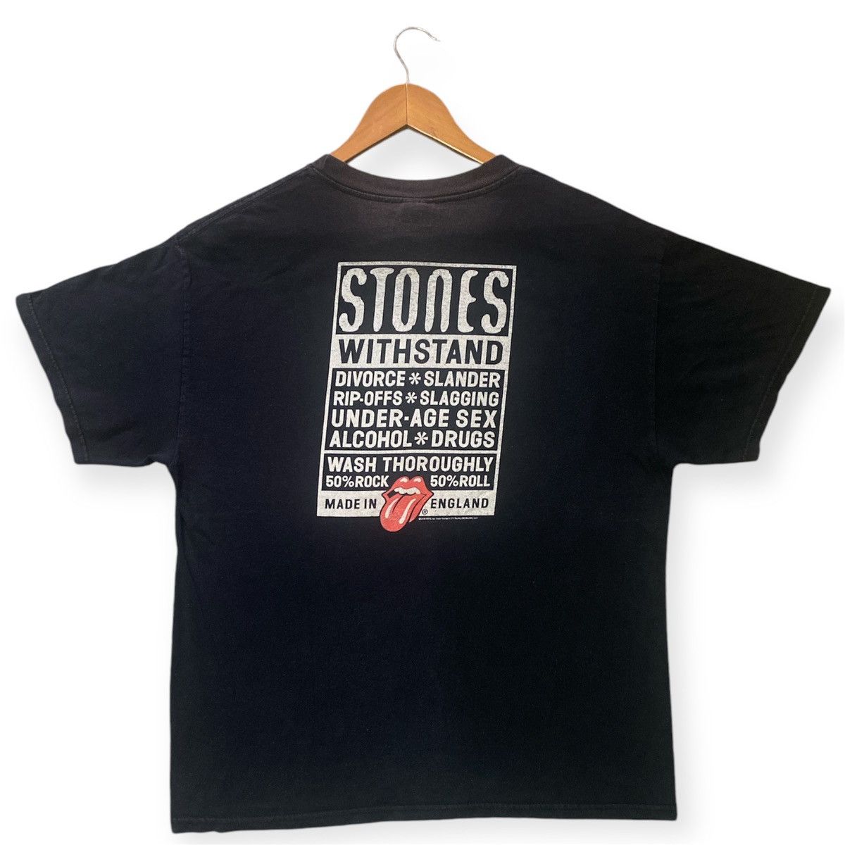 Band Tees × The Rolling Stones × Vintage ‼️RARE‼️VINTAGE ROLLING STONES ESTABLISHED AT 1962 SHIRT TER🔥 Size US L / EU 52-54 / 3 - 9 Thumbnail