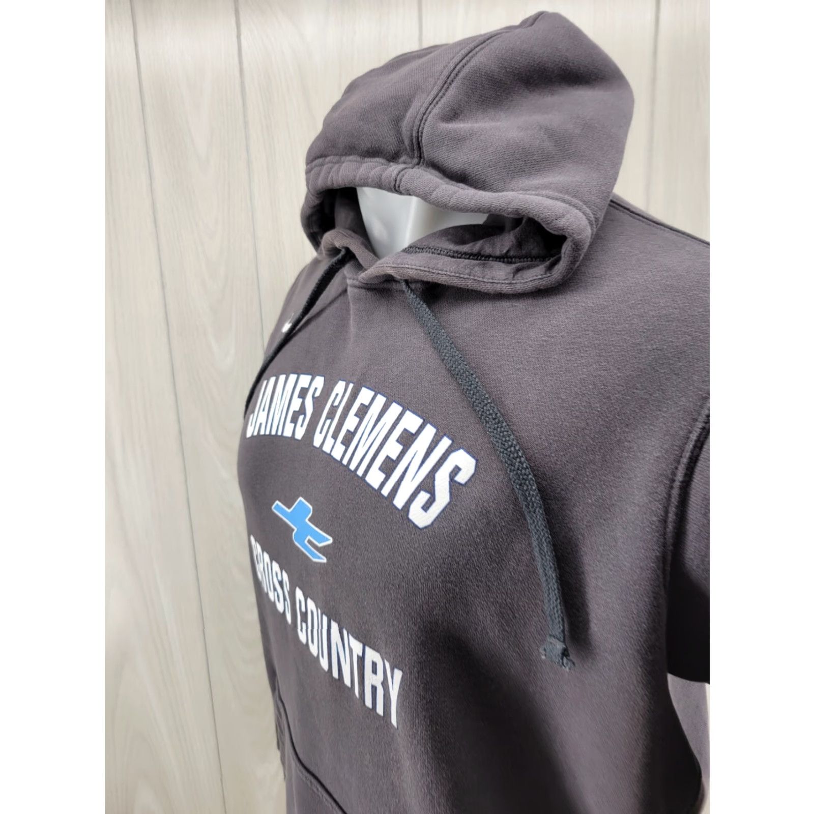 Nike Nike Hoodie James Clemens Cross Country Gray Size M Adult Men Pullover Crewneck - Size US M / EU 48-50 / 2 - 3 Thumbnail
