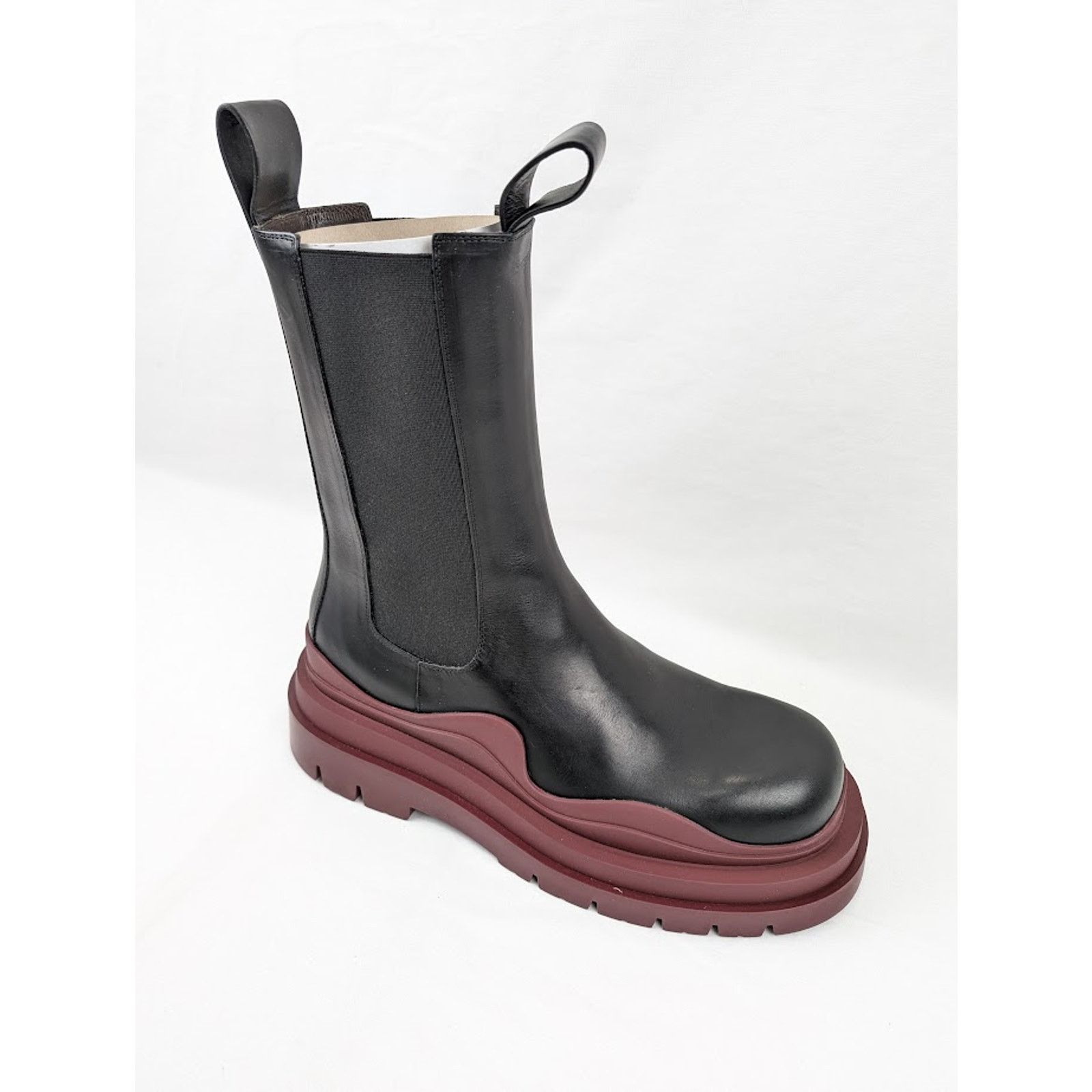 Bottega Veneta o1rshd1 Q:2 / Military Calf Tire Boots in Black Size US 10 / EU 43 - 2 Thumbnail