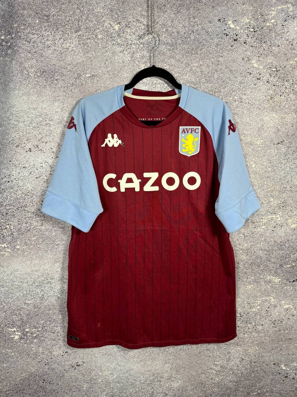 Vintage Vintage Aston Villa 2020/21 Kappa Soccer Jersey Size US XXL / EU 58 / 5 - 1 Thumbnail