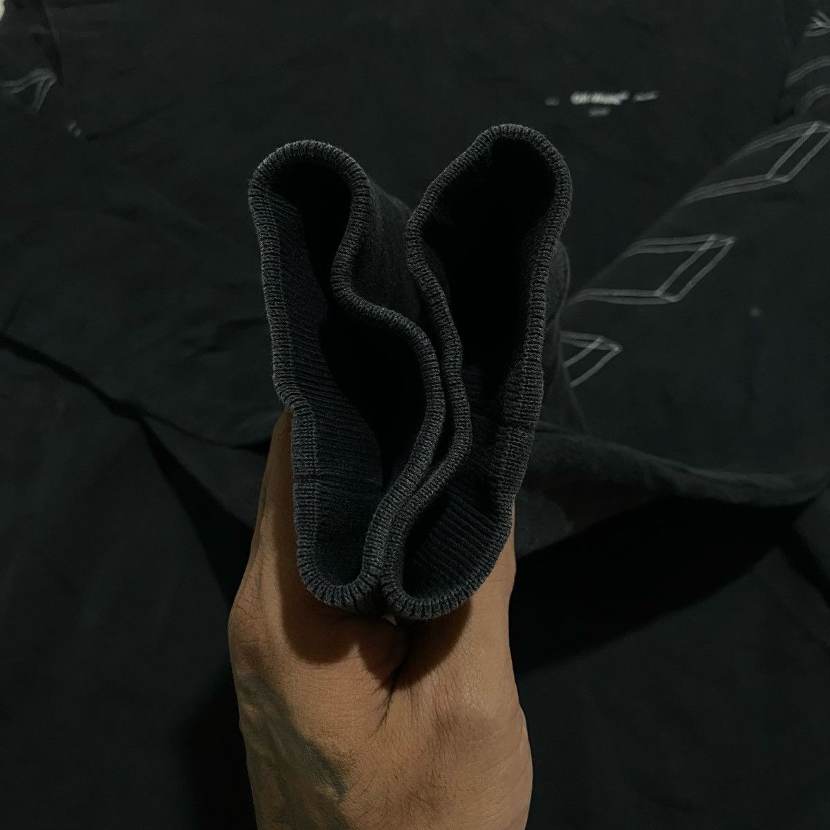 Off-White FW2018 OFF WHITE BY VIRGIL ABLOH 3D LINE CREWNECK Size US L / EU 52-54 / 3 - 13 Thumbnail