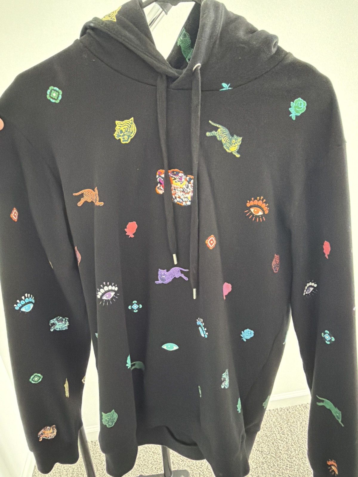 Kenzo Kenzo Hoodie Logo All Over Size US M / EU 48-50 / 2 - 1 Thumbnail