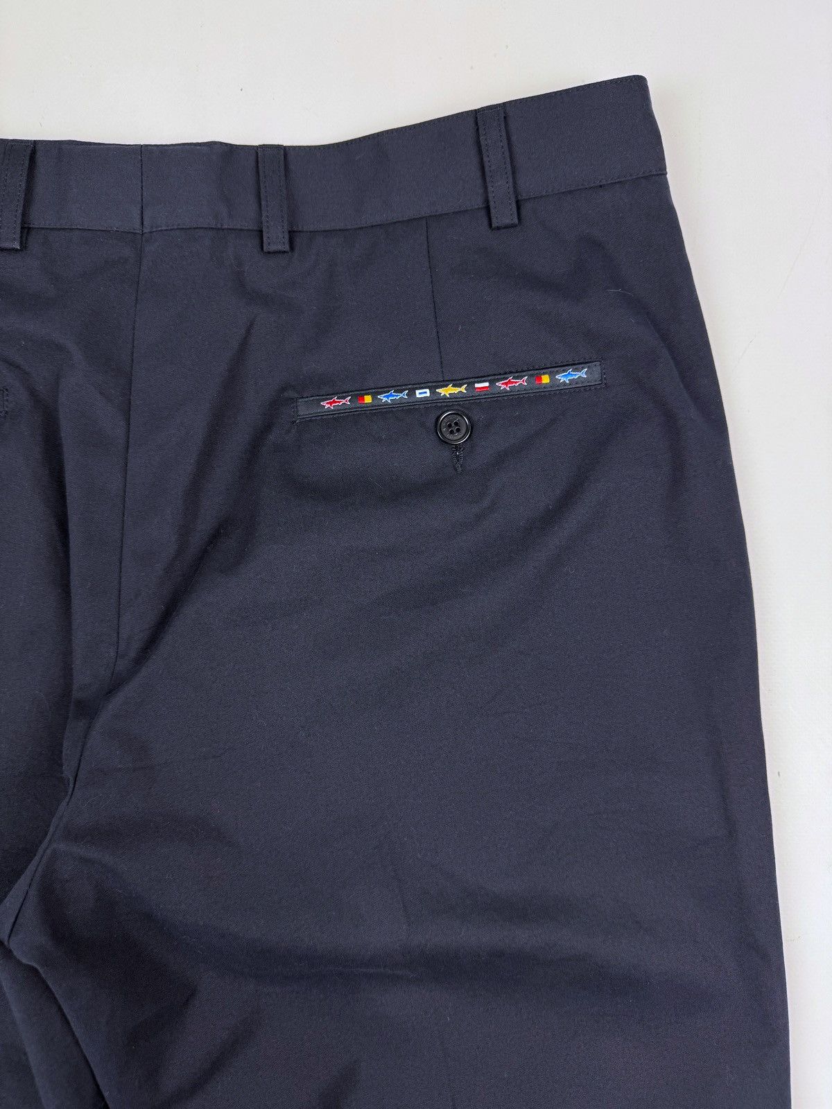 Paul & Shark New! Paul&Shark Yachting Classic Navy Chino Trousers Pants Size US 36 / EU 52 - 15 Thumbnail