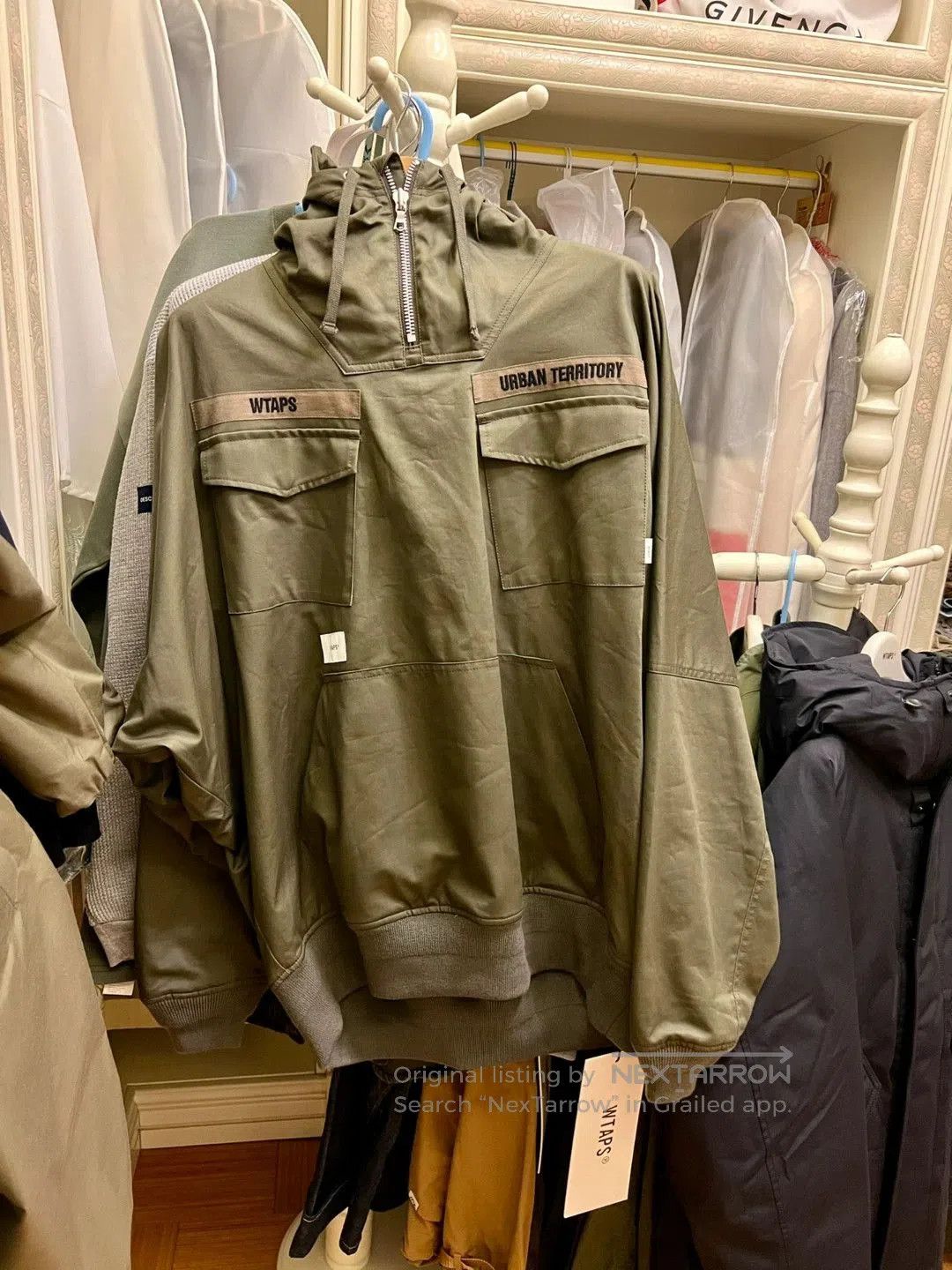 Wtaps WTAPS Cotton Cordlane Smock Jacket. Size US XL / EU 56 / 4 - 1 Thumbnail