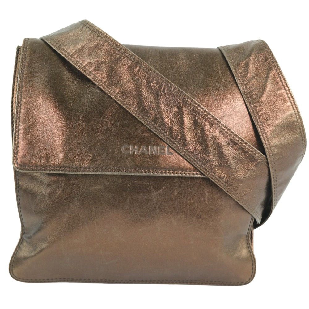 Chanel Brown Leather Shoulder Bag (Pre-Owned) Size ONE SIZE - 1 Thumbnail