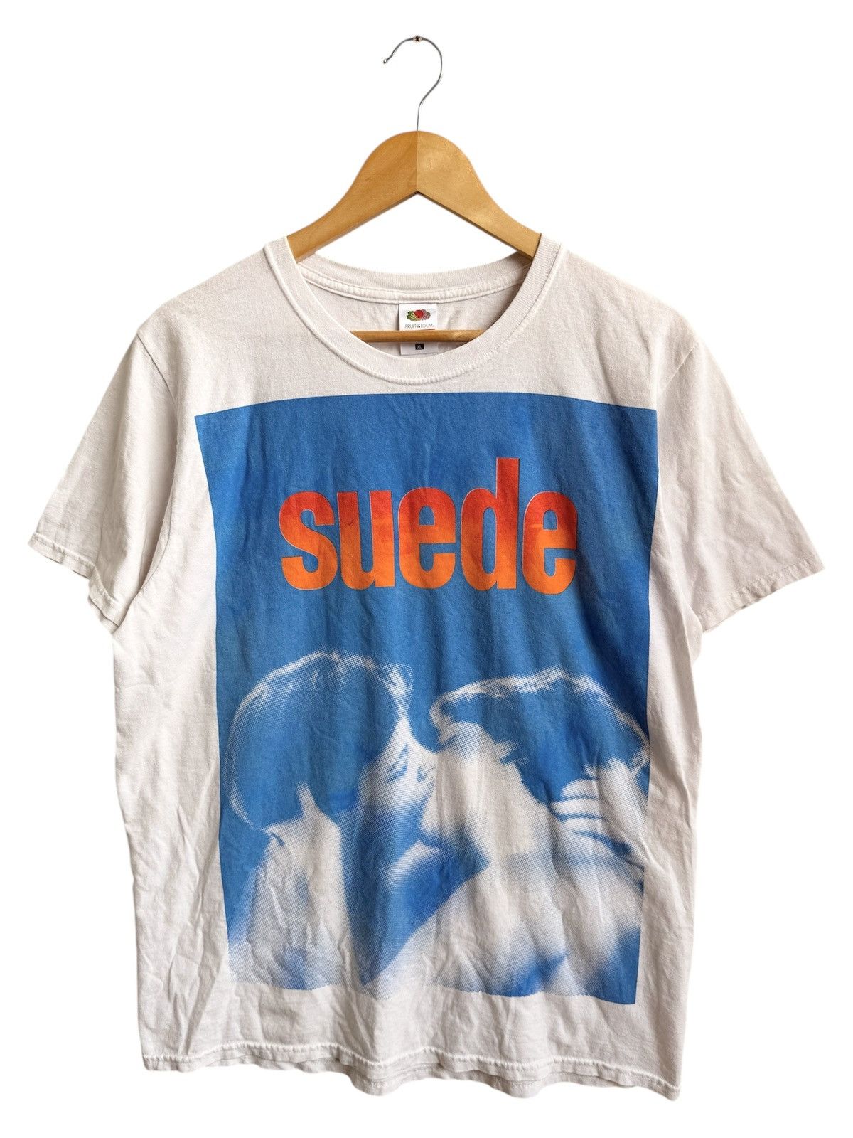 Band Tees × Vintage 🔥🔥 SUEDE band tee Size US XL / EU 56 / 4 - 1 Thumbnail