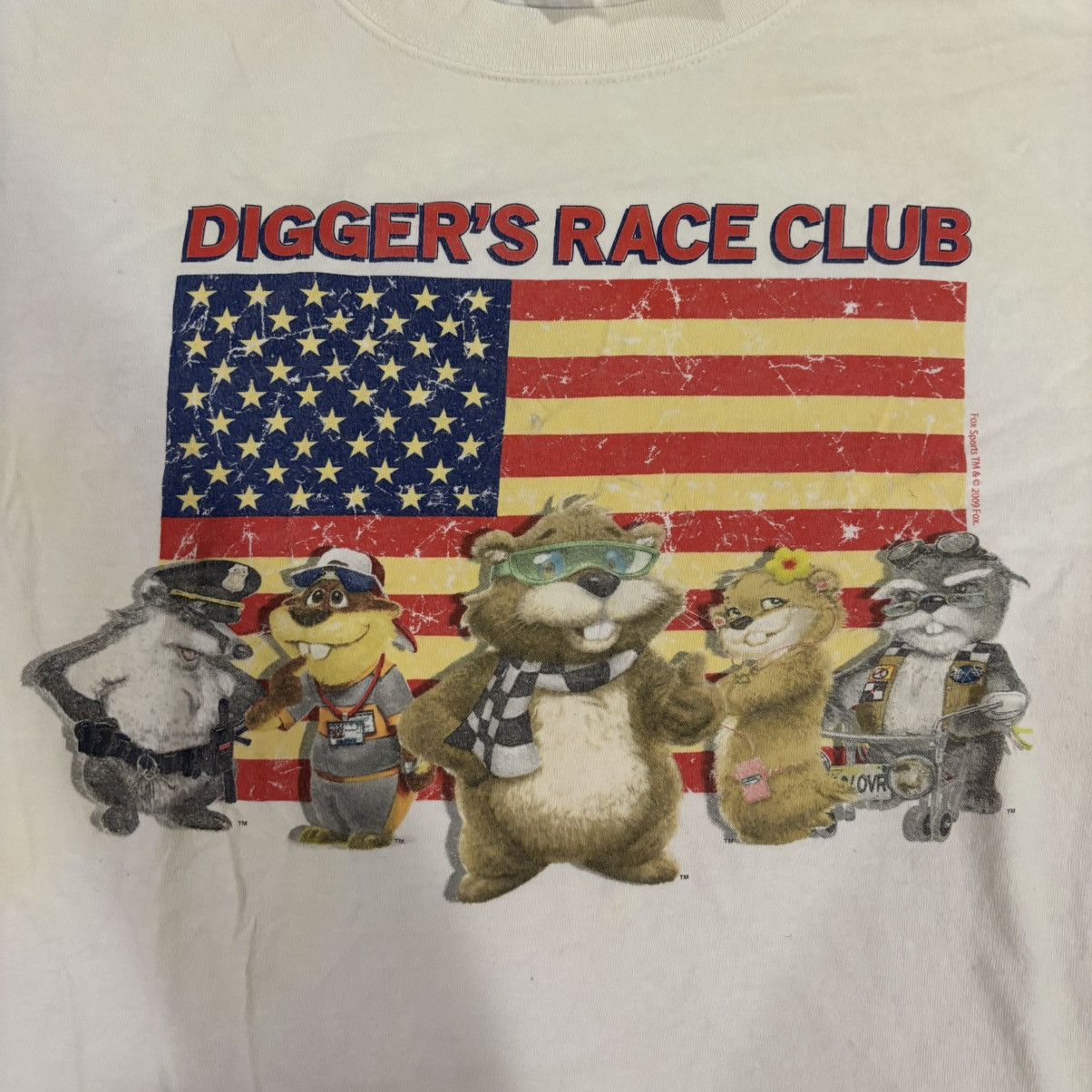 NASCAR Diggers Race Club Tee White Size XL Size US XL / EU 56 / 4 - 2 Thumbnail