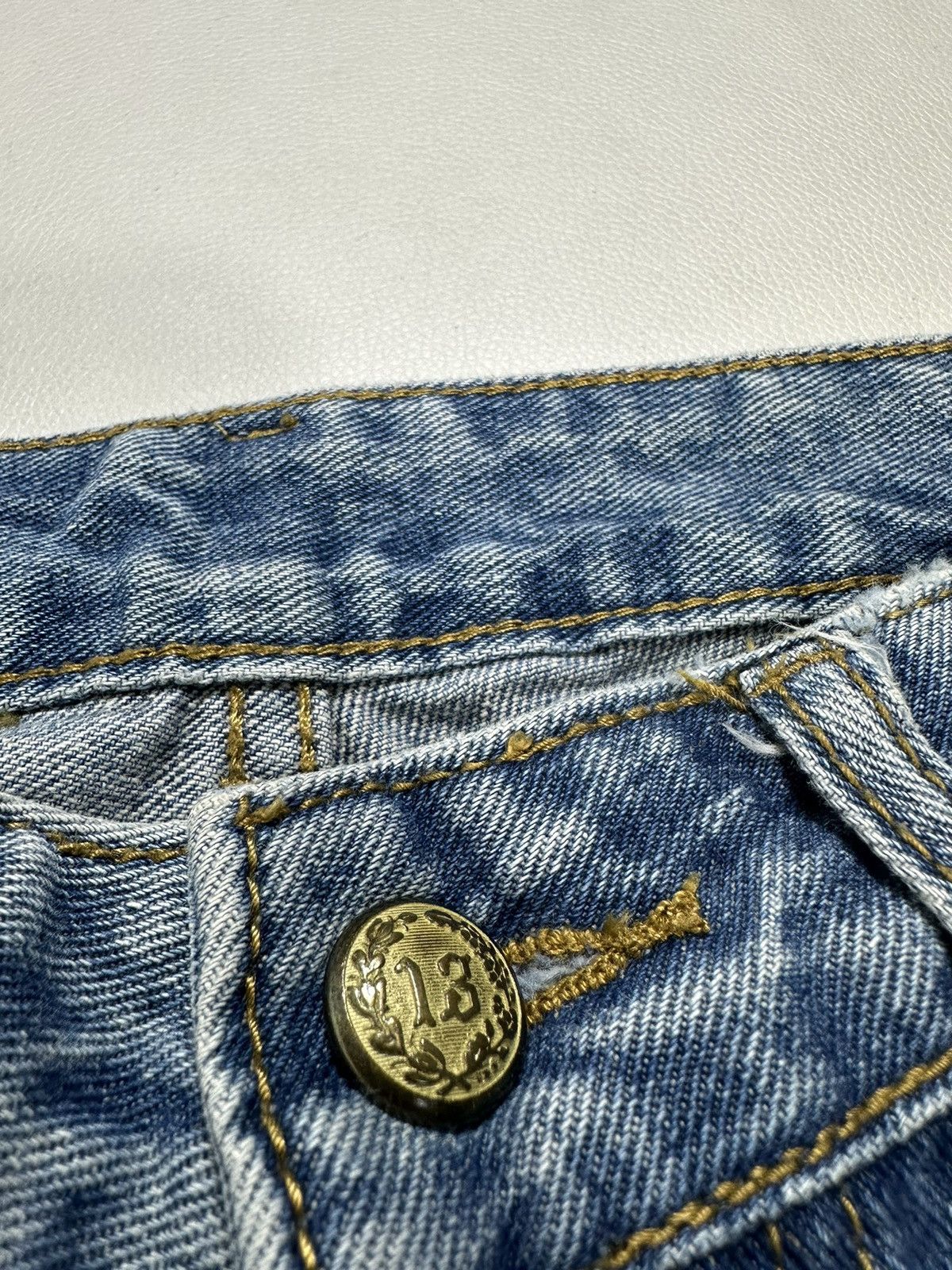 R13 R13 Distressed Jeans SS15 Boy Skinny Size 28" / US 6 / IT 42 - 5 Thumbnail