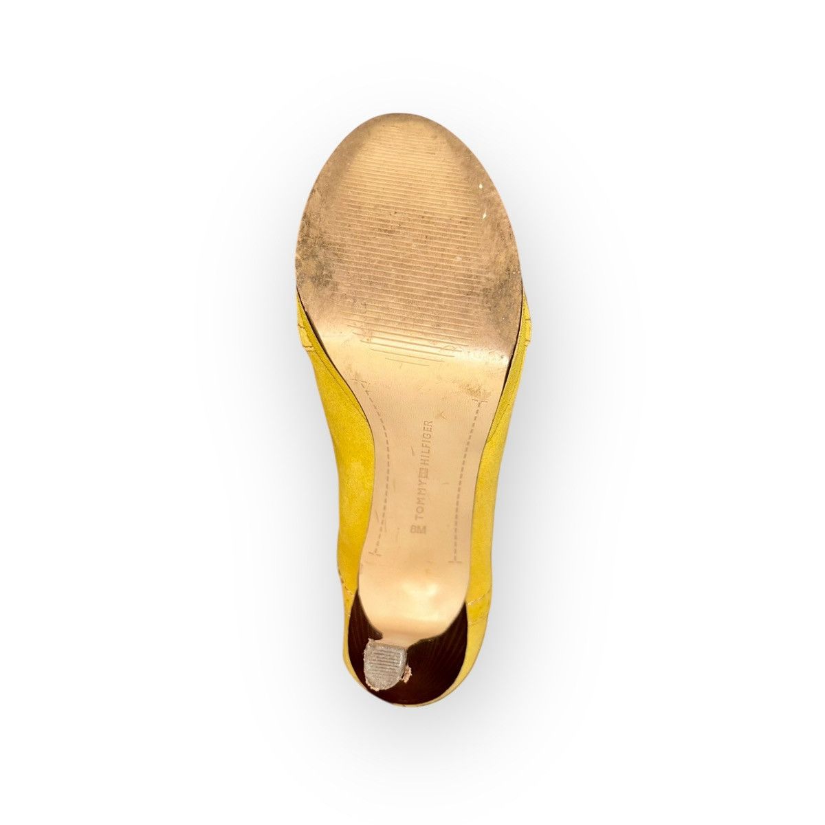 Other Tommy Hilfiger Yellow Platform Heels Size US 8 / IT 38 - 6 Thumbnail