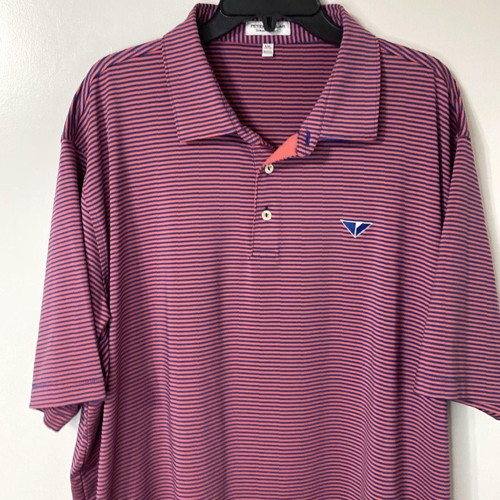 Peter Millar Peter Millar Polo Mens 2XL Summer Comfort Short Embroidered Logo Golf Multicolor Size US XXL / EU 58 / 5 - 7 Thumbnail