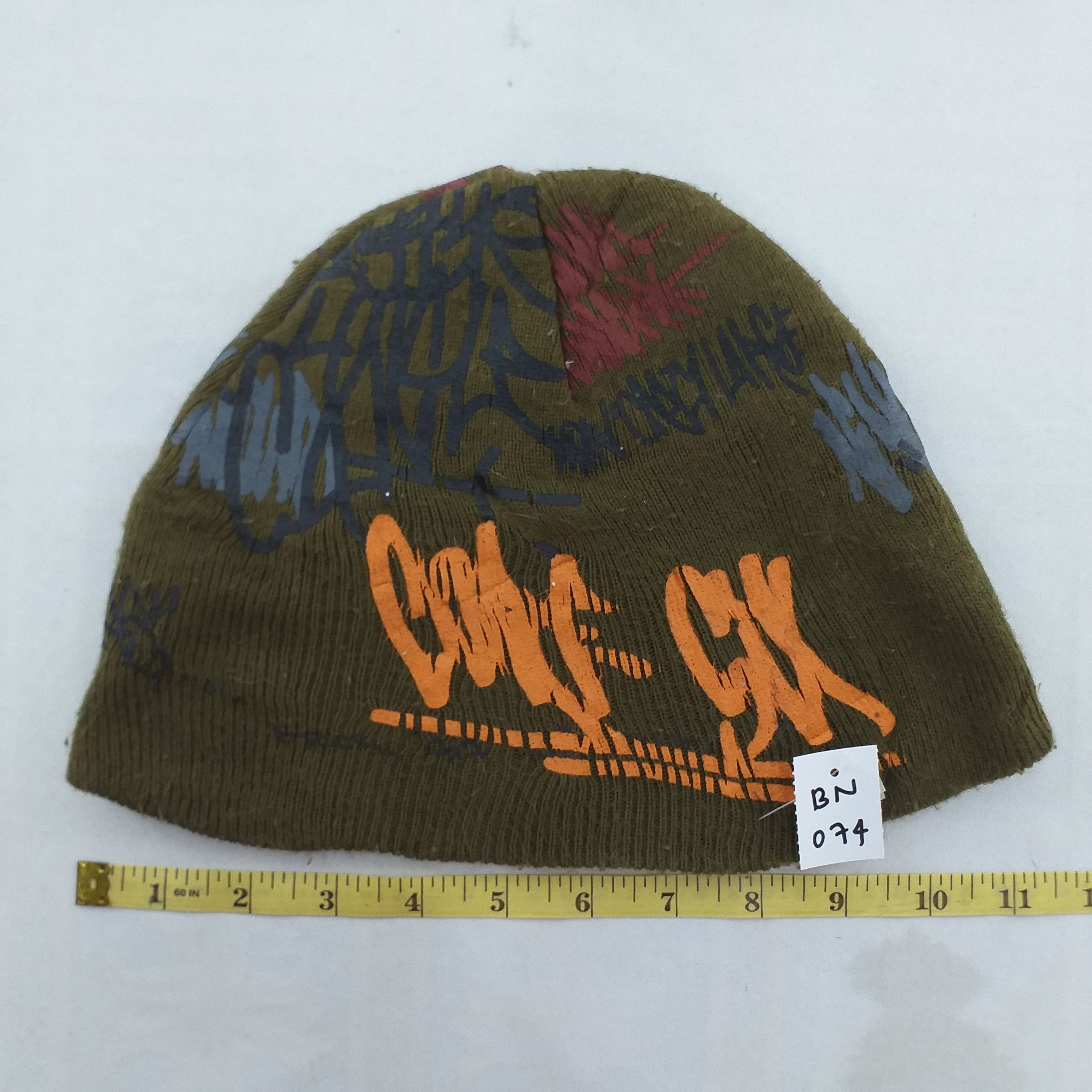 Japanese Brand Printed Art Snow Cap Hat Beanie -BN074 Size ONE SIZE - 3 Thumbnail