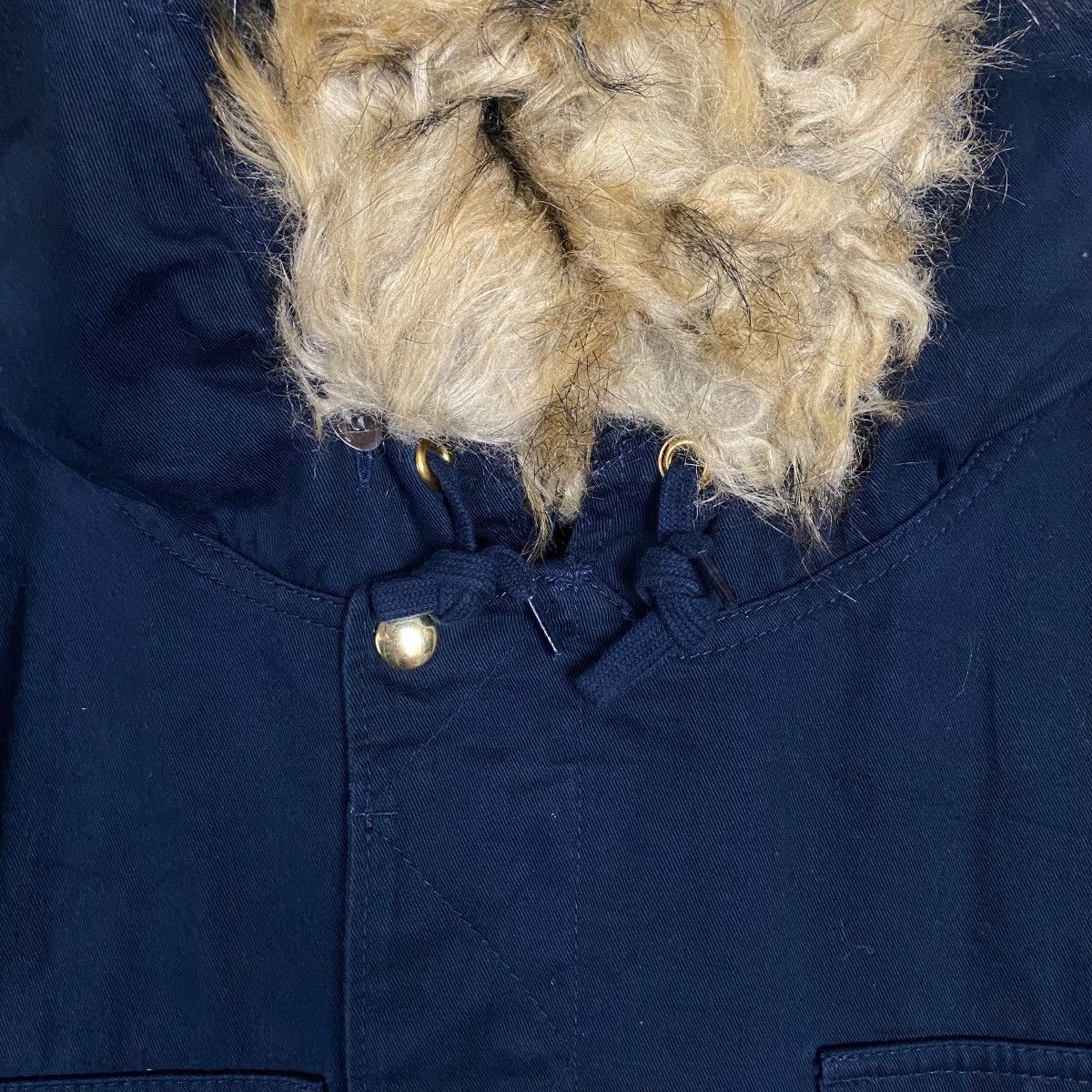 mercibeaucoup Vintage Mercibeaucoup Snap Button Openable Inner Fur Hoodie Size L / US 10 / IT 46 - 6 Thumbnail