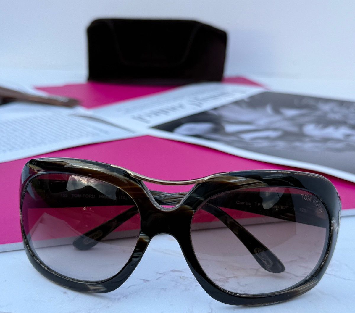 Tom Ford Tom ford sunglasses Camilla TF24 Size ONE SIZE - 2 Thumbnail