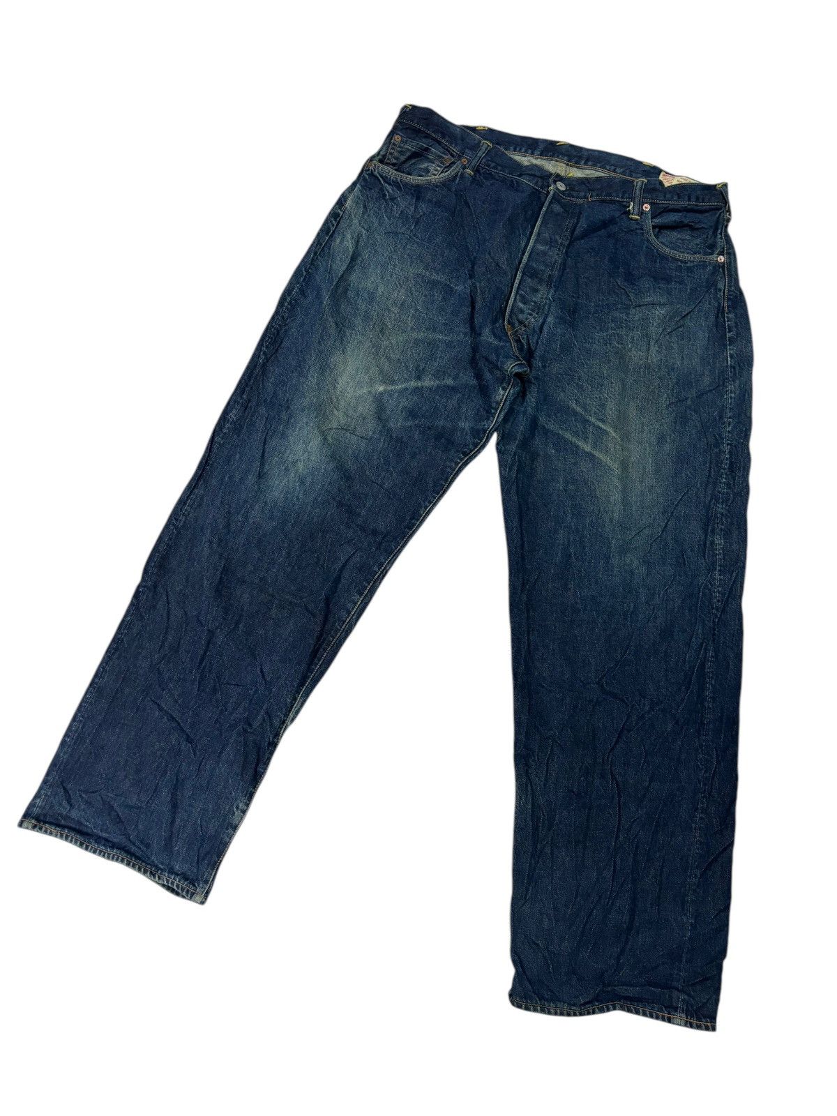 Evisu EVISU DAICOCK SELVEDGE JEANS VINTAGE SIZE 40 Size US 40 / EU 56 - 9 Thumbnail